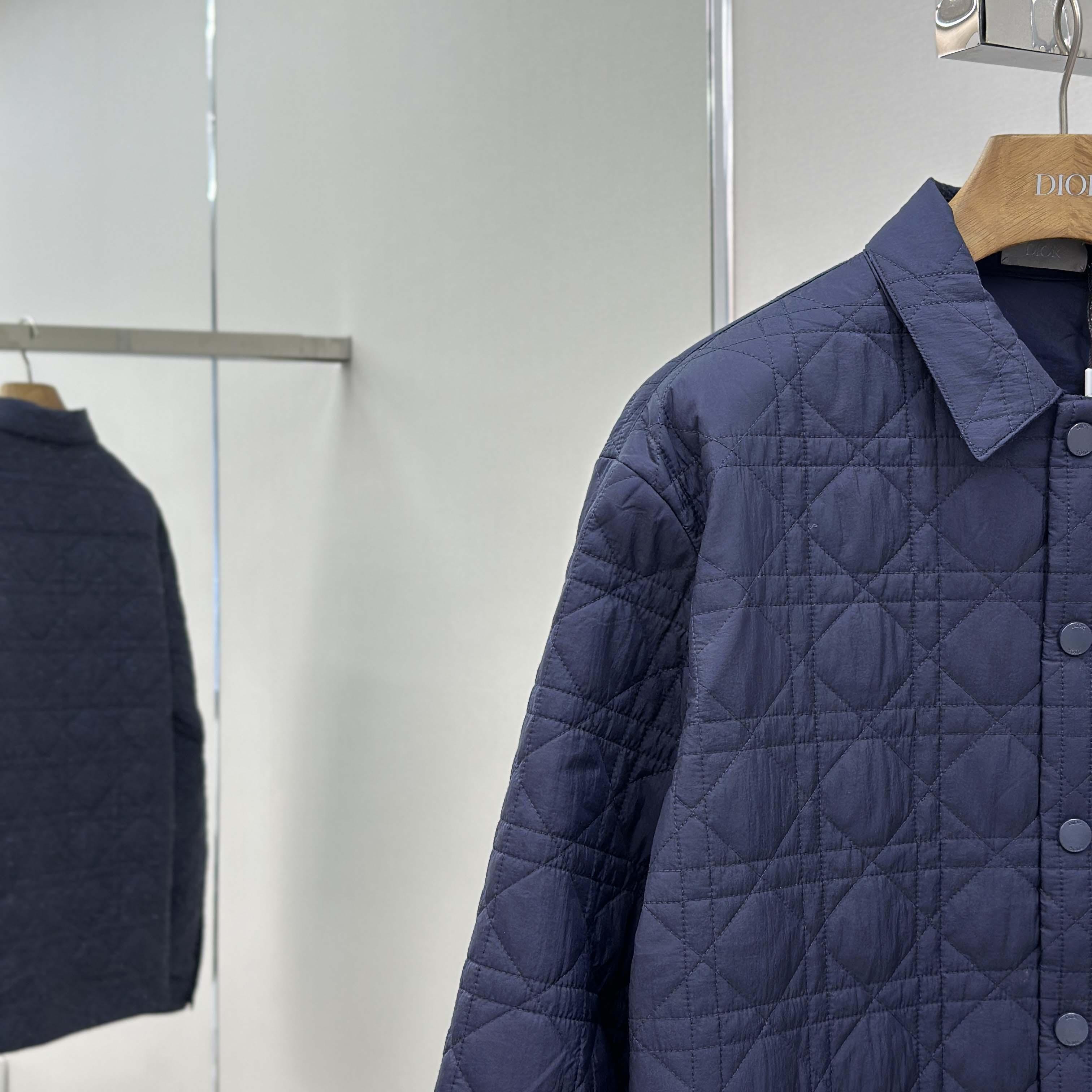 Dior Overshirt With Christian Dior Couture Lily Of The Valley Embroidery  - DopestKickz