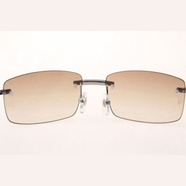 Cartier CT_3524012 Diamond White Mix Black Buffalo Eyeglasses In Silver Brown - DopestKickz