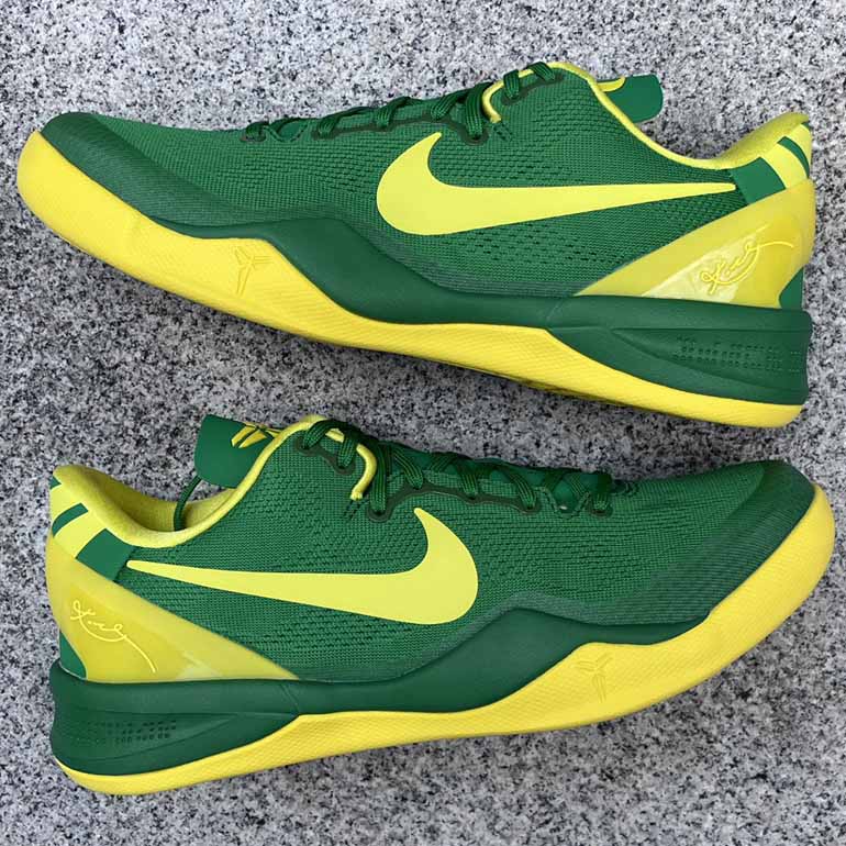 Nike Kobe 8 OREGON DUCKS PE PACK    - DopestKickz