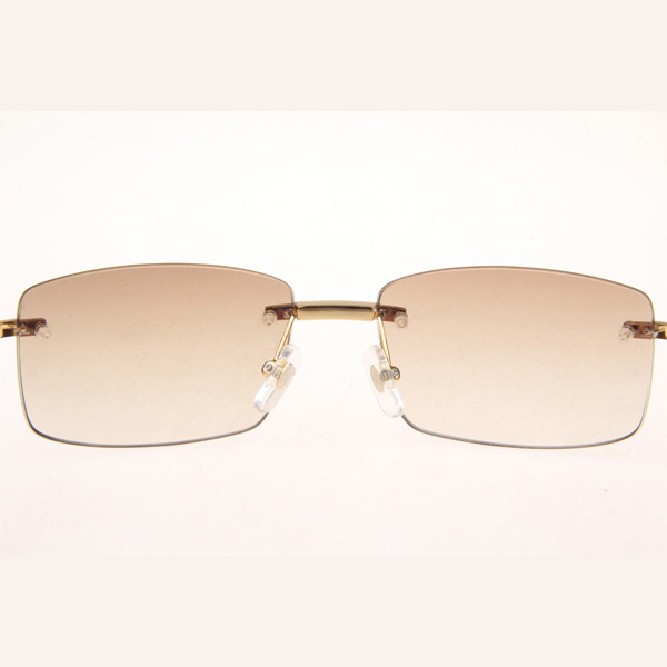 Cartier CT_3524012 Diamond Wood Eyeglasses In Gold_Brown - DopestKickz