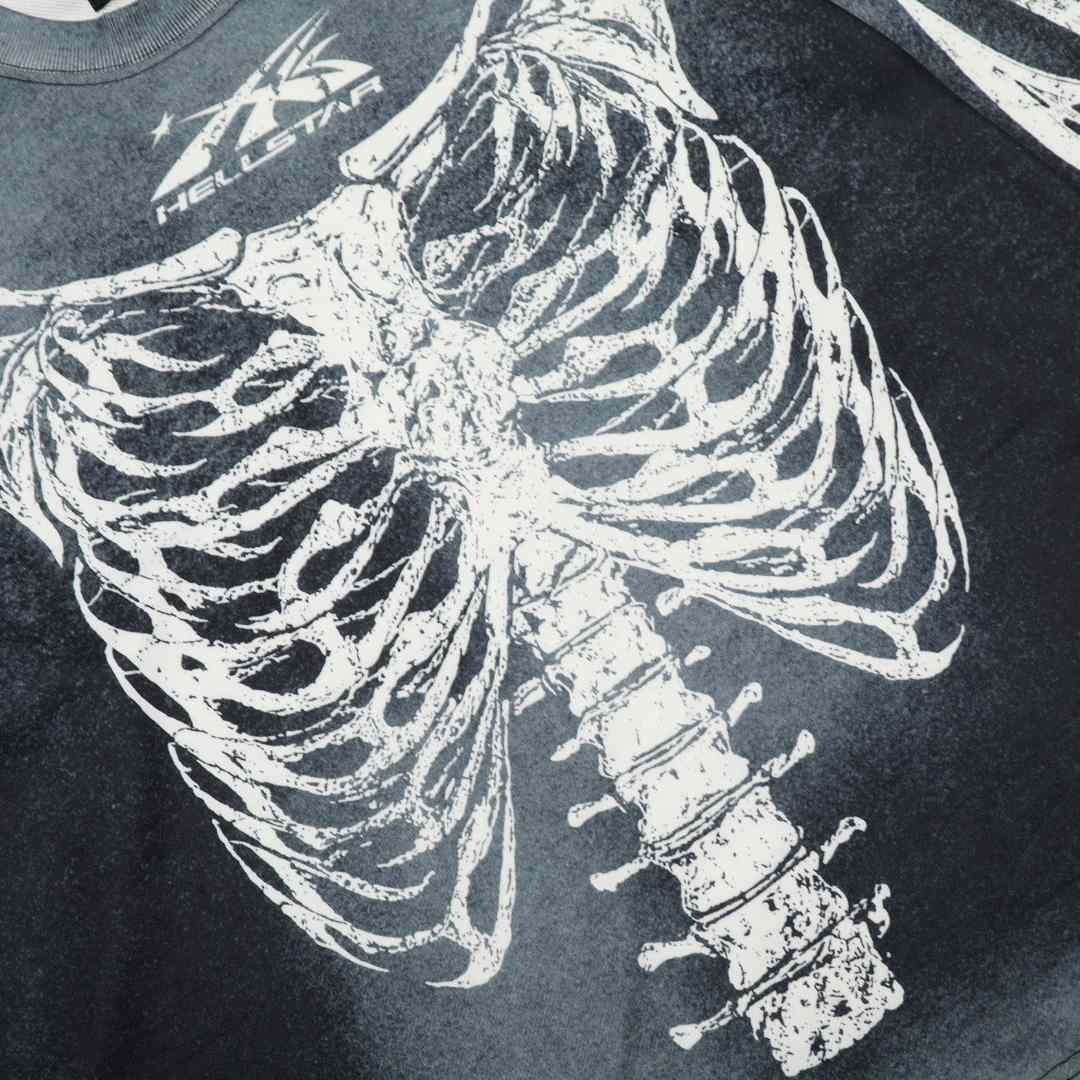 Hellstar Skeleton Long-Sleeve T-shirt - DopestKickz