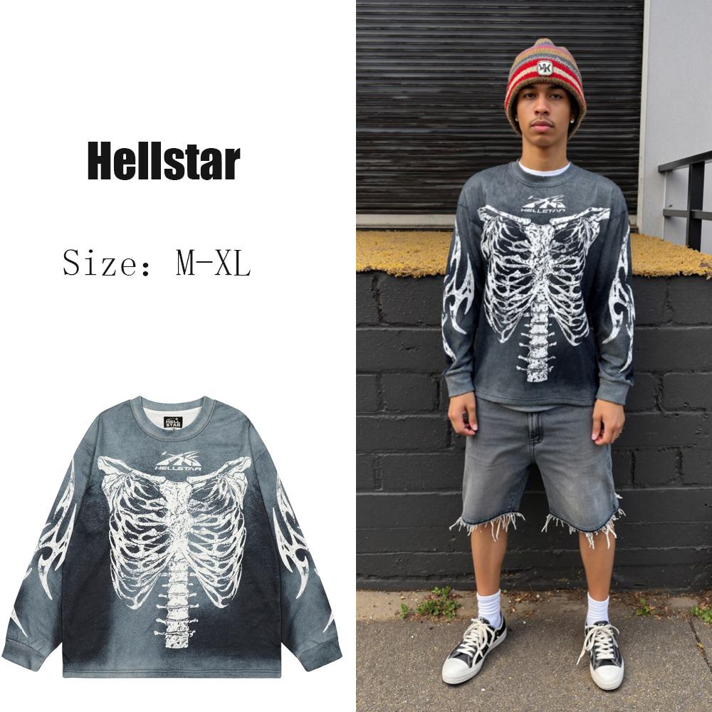 Hellstar Skeleton Long-Sleeve T-shirt - DopestKickz