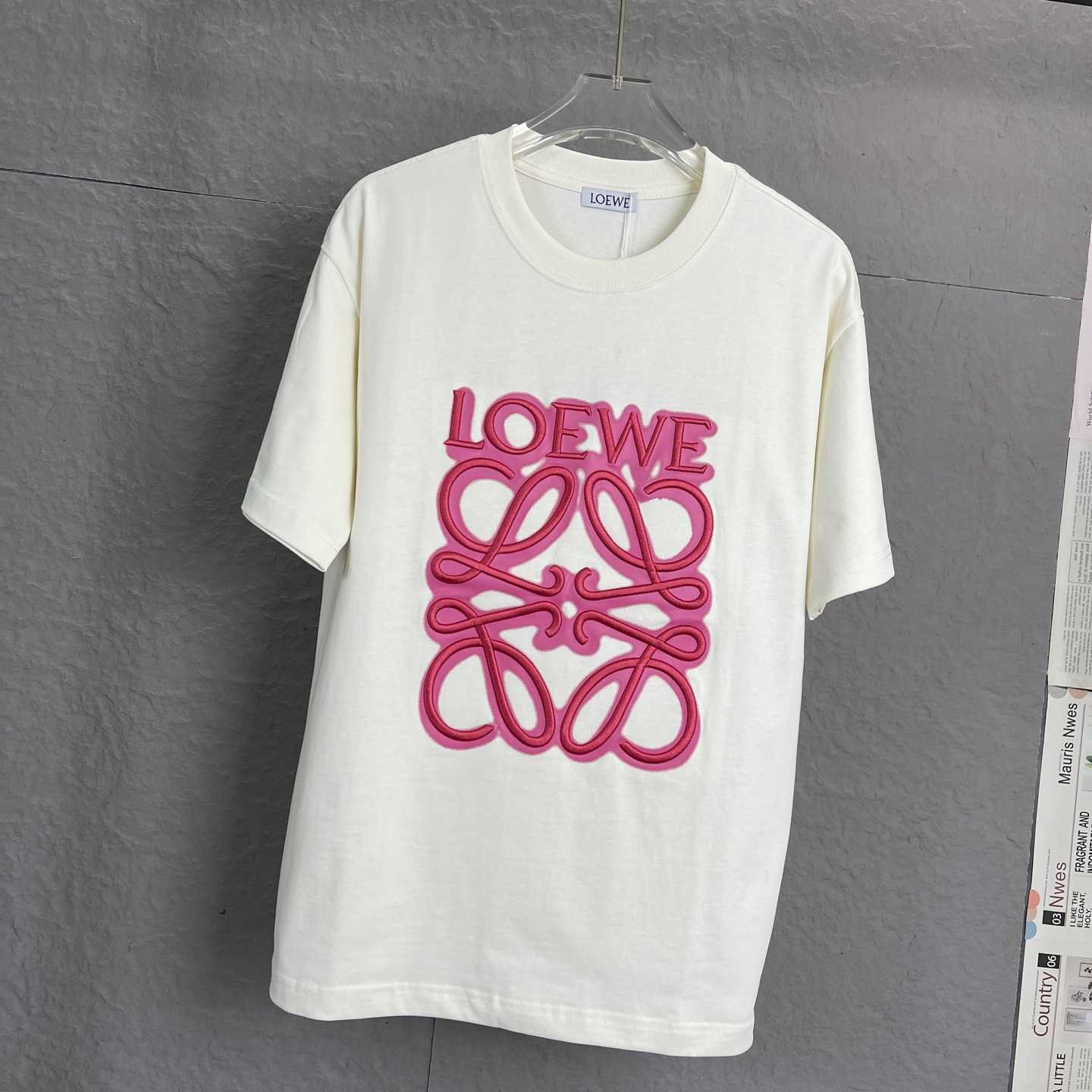 Loewe Loose Fit T-shirt In Cotton - DopestKickz