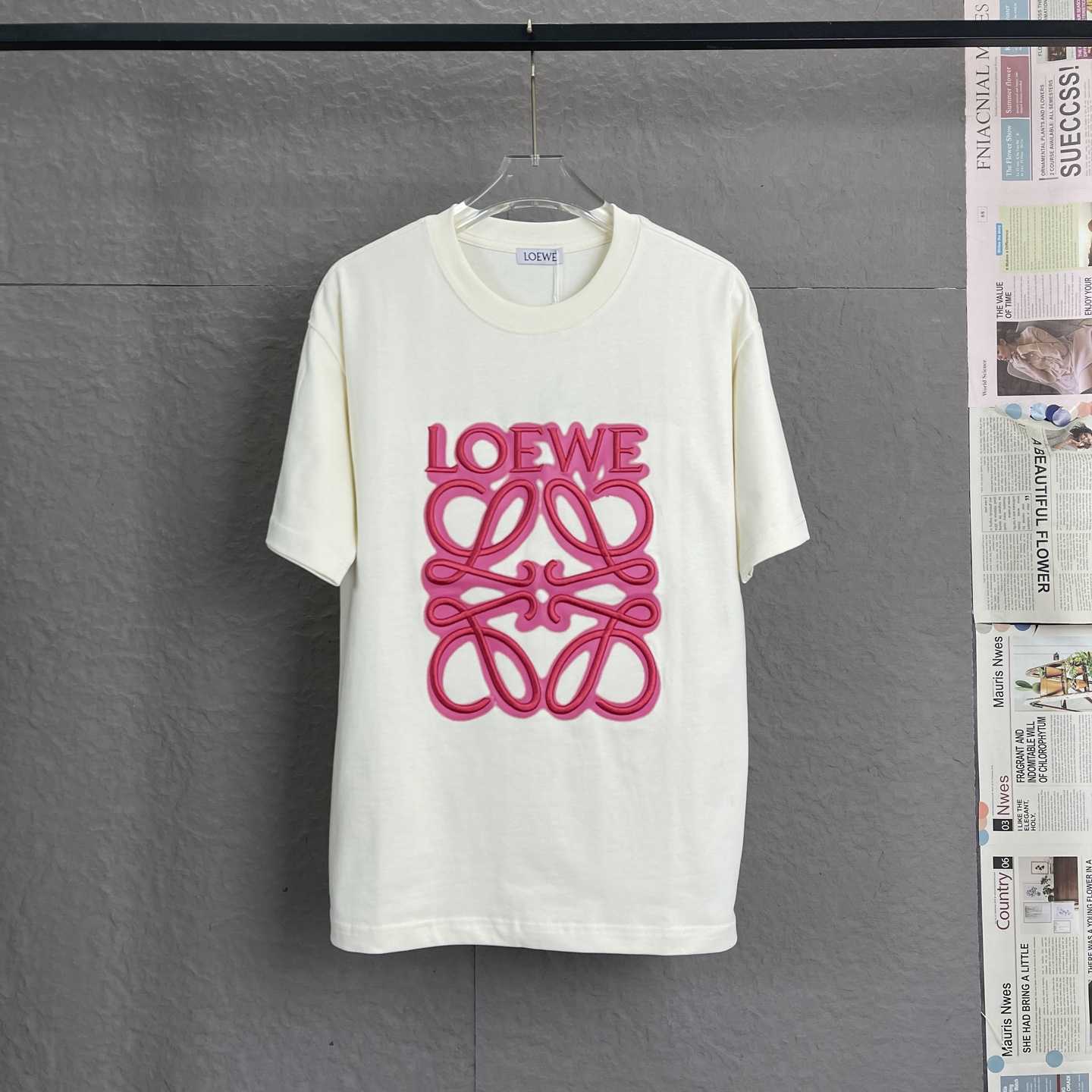 Loewe Loose Fit T-shirt In Cotton - DopestKickz