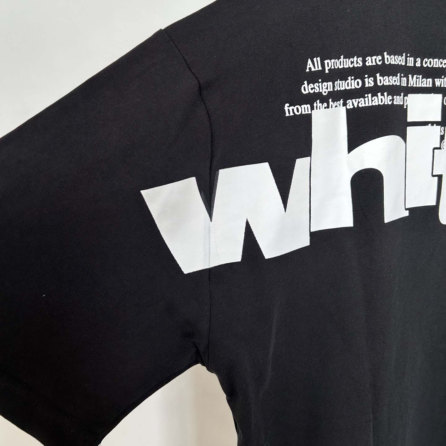 Off-White Shared Logo Cotton T-shirt - DopestKickz