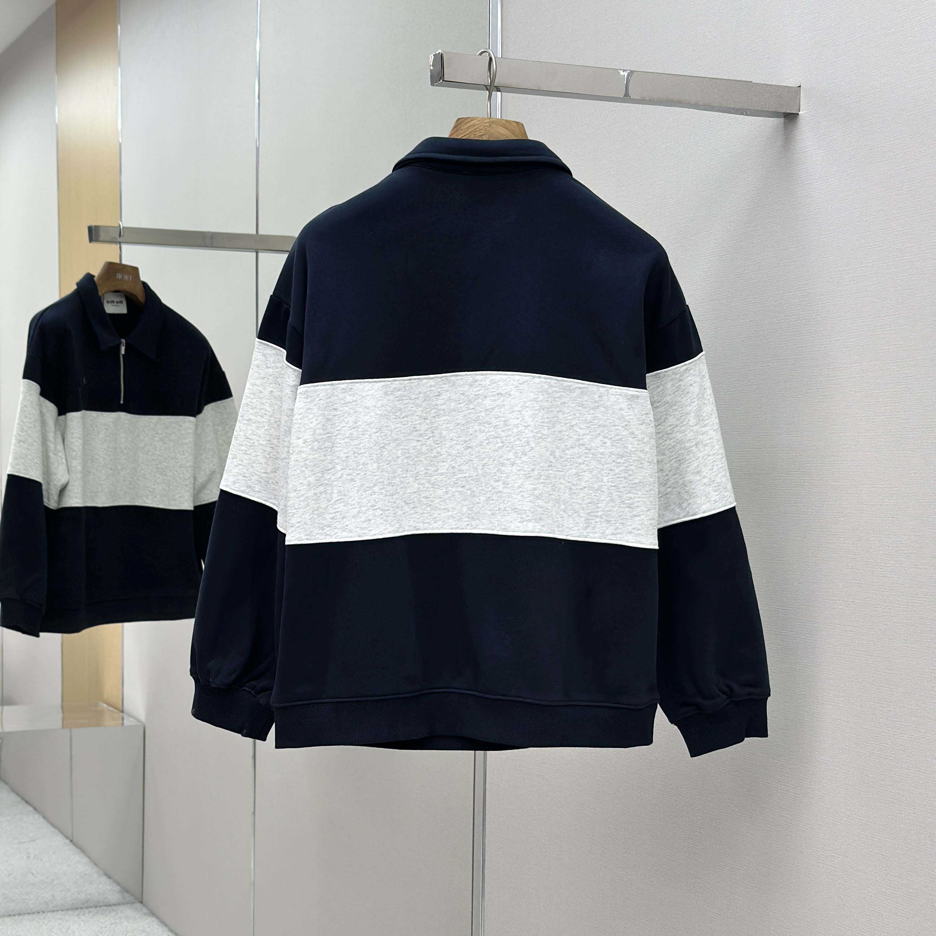 Miu Miu Half-zip Cotton Sweatshirt - DopestKickz