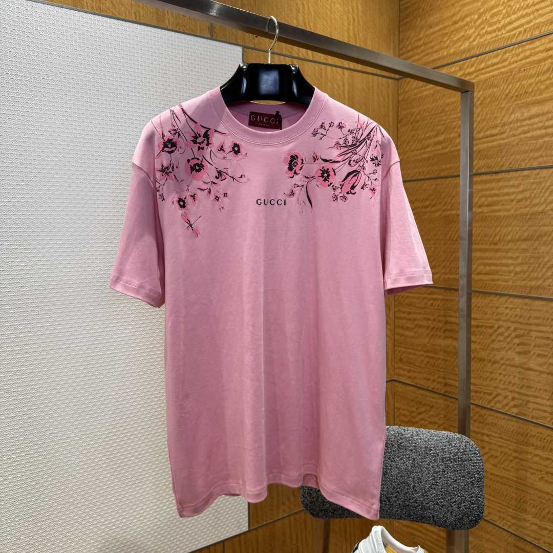 Gucci Soft Cotton Jersey T-shirt With Print - DopestKickz
