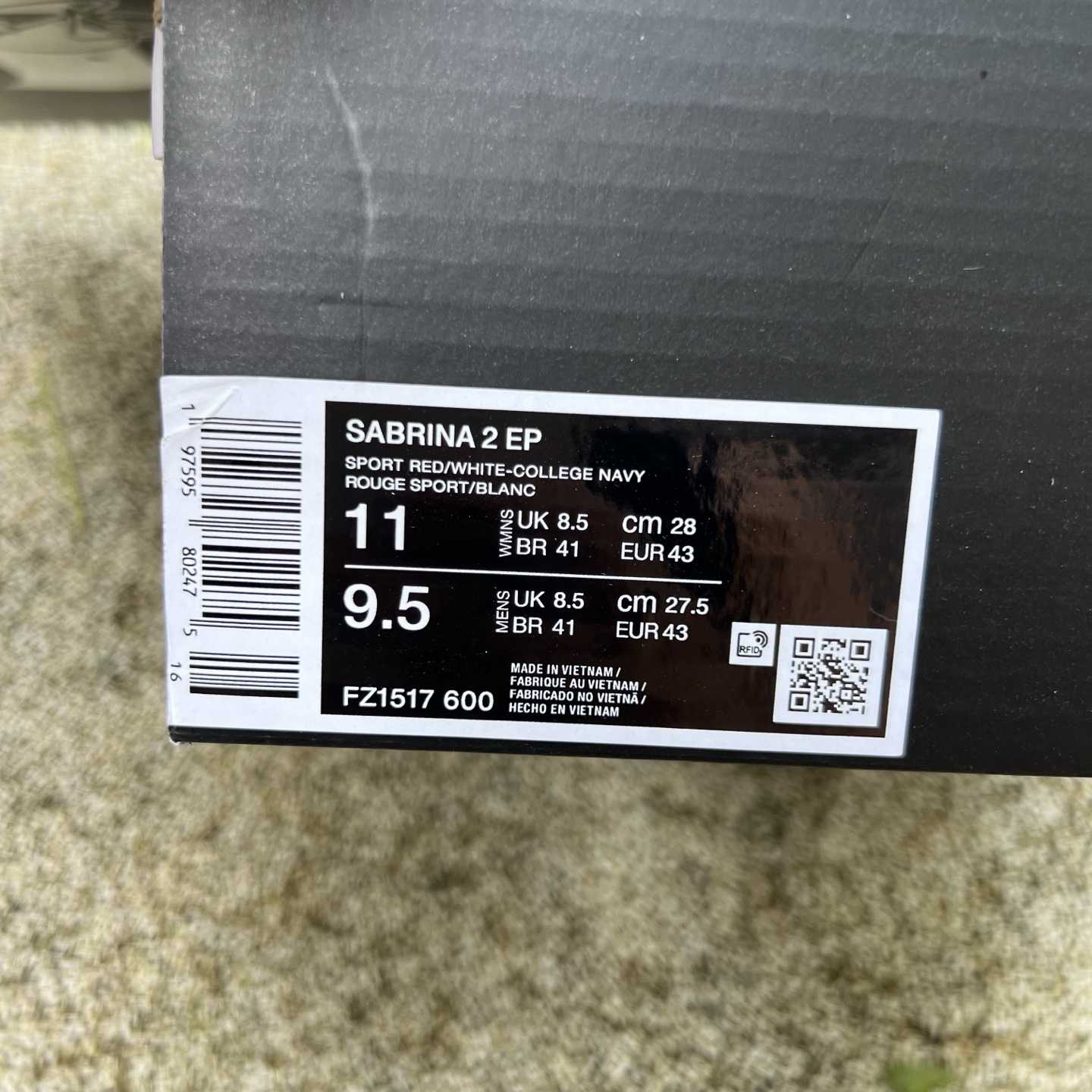 Nike Sabrina 2 EP 'USA' - FZ1517 600 - DopestKickz