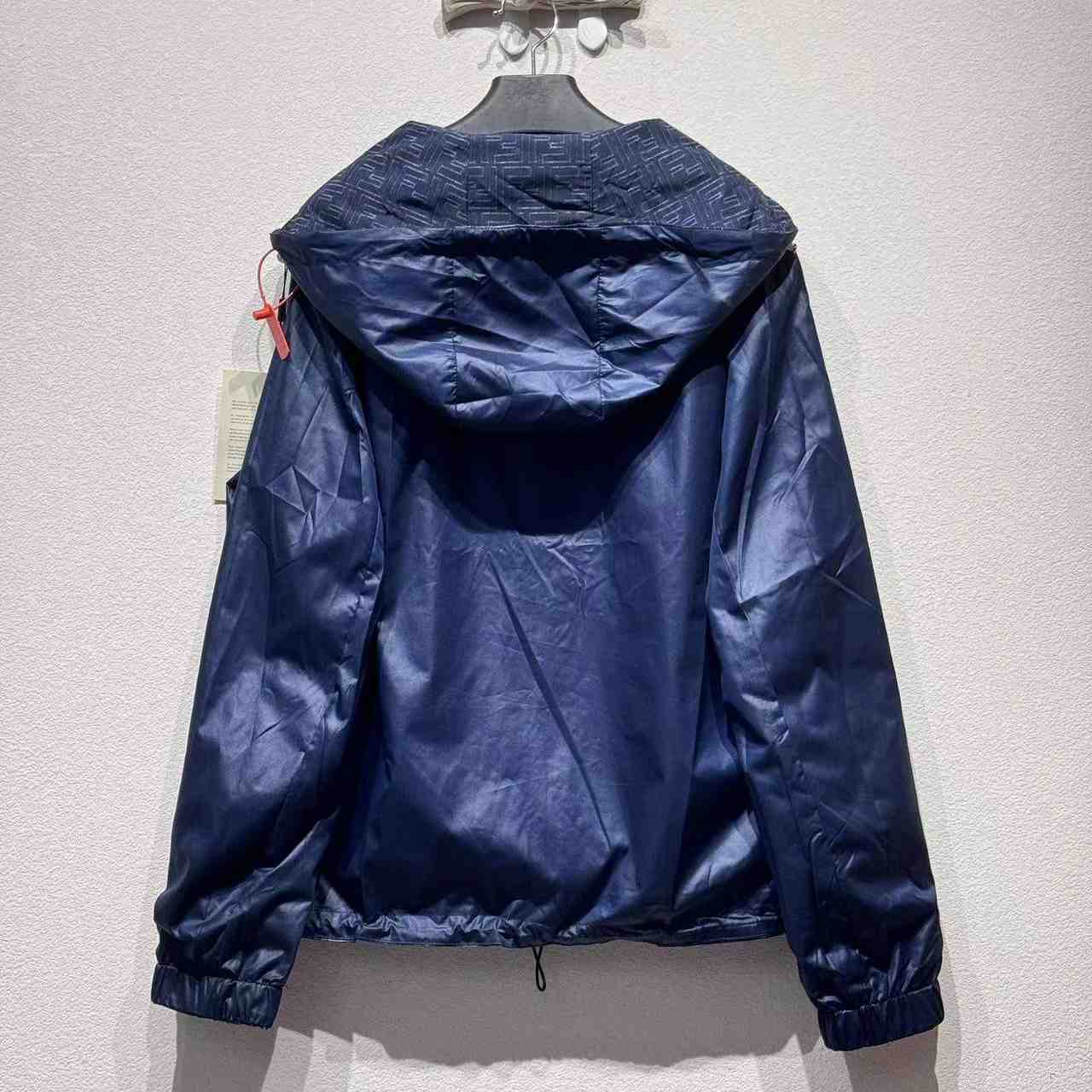 Fendi Blue FF Nylon Jacket - DopestKickz