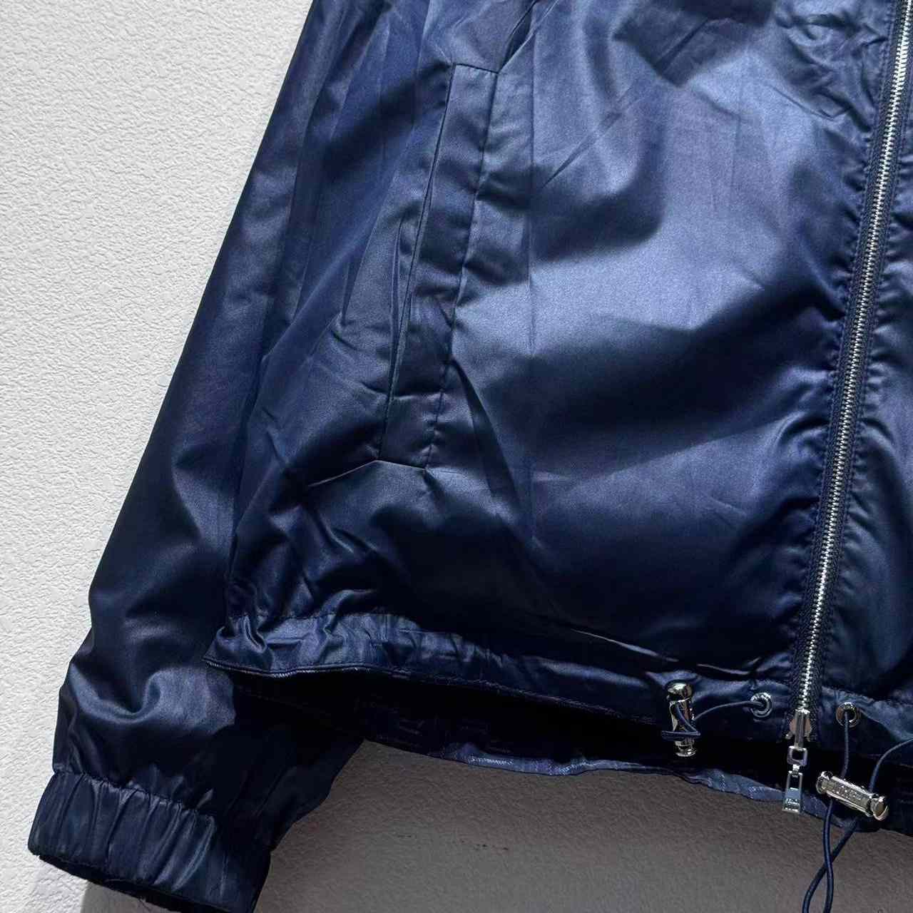 Fendi Blue FF Nylon Jacket - DopestKickz