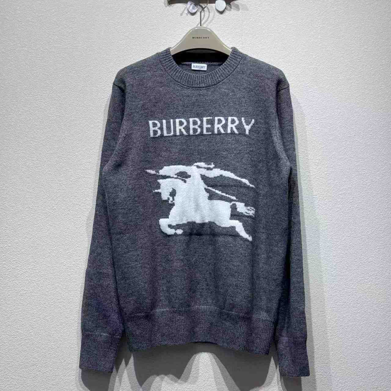 Burberry EKD Wool Cashmere Sweater - DopestKickz