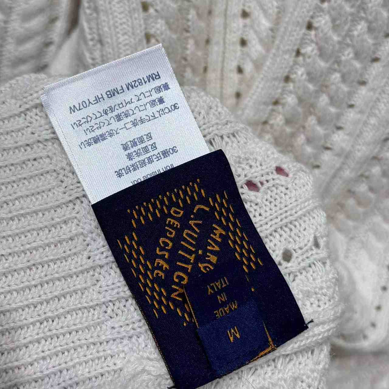 Louis Vuitton Long-Sleeved Cable-Knit Crewneck   1AHVOL - DopestKickz
