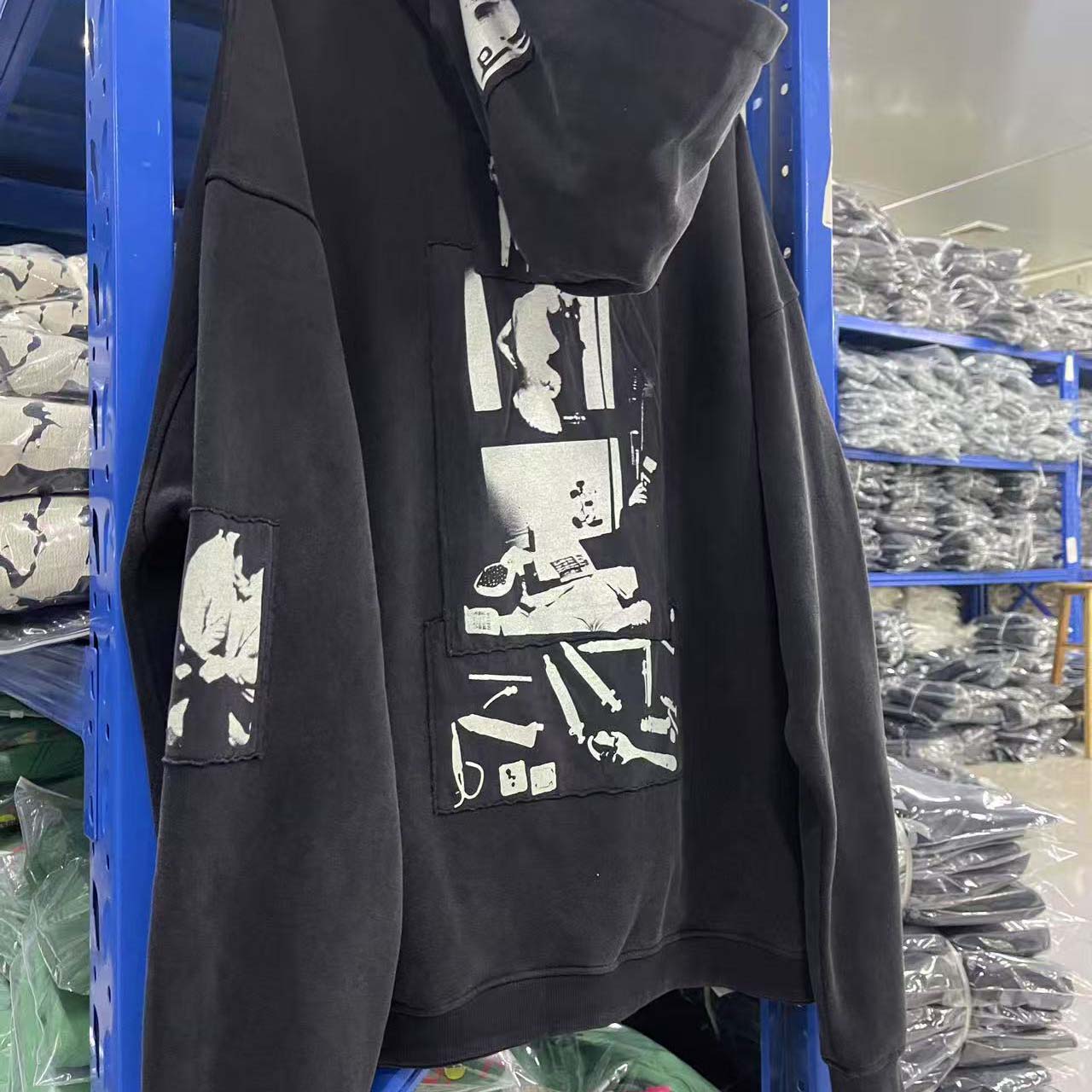 Enfants Riches Déprimés ERD Disarm Assemblage Zip Hoodie - DopestKickz