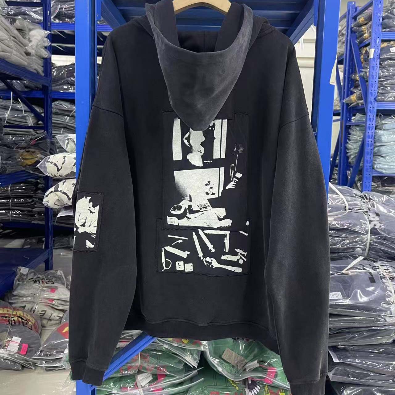 Enfants Riches Déprimés ERD Disarm Assemblage Zip Hoodie - DopestKickz