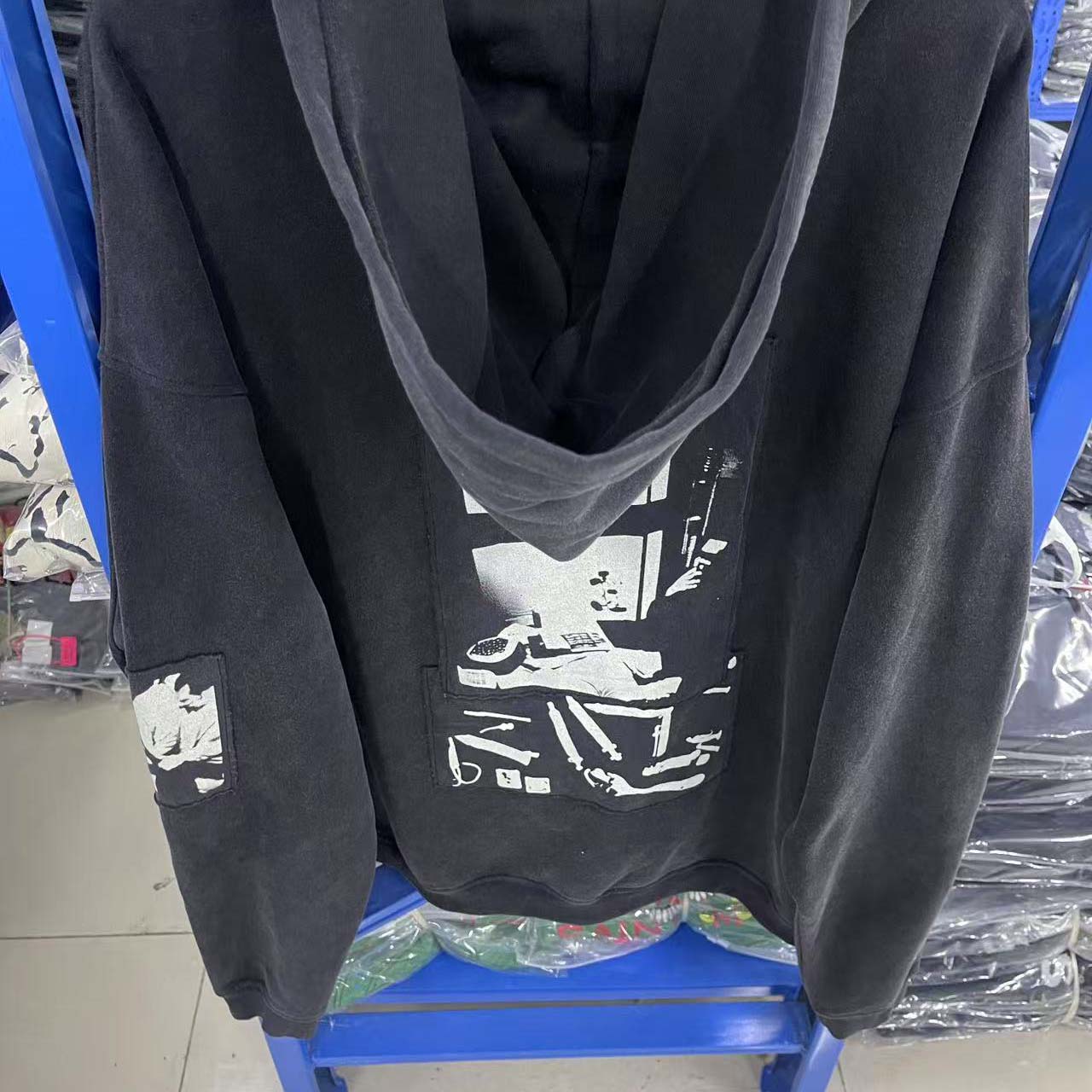 Enfants Riches Déprimés ERD Disarm Assemblage Zip Hoodie - DopestKickz