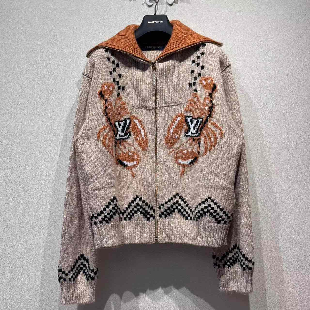 Louis Vuitton Zippered Knitted Blouson   1AIM56 - DopestKickz