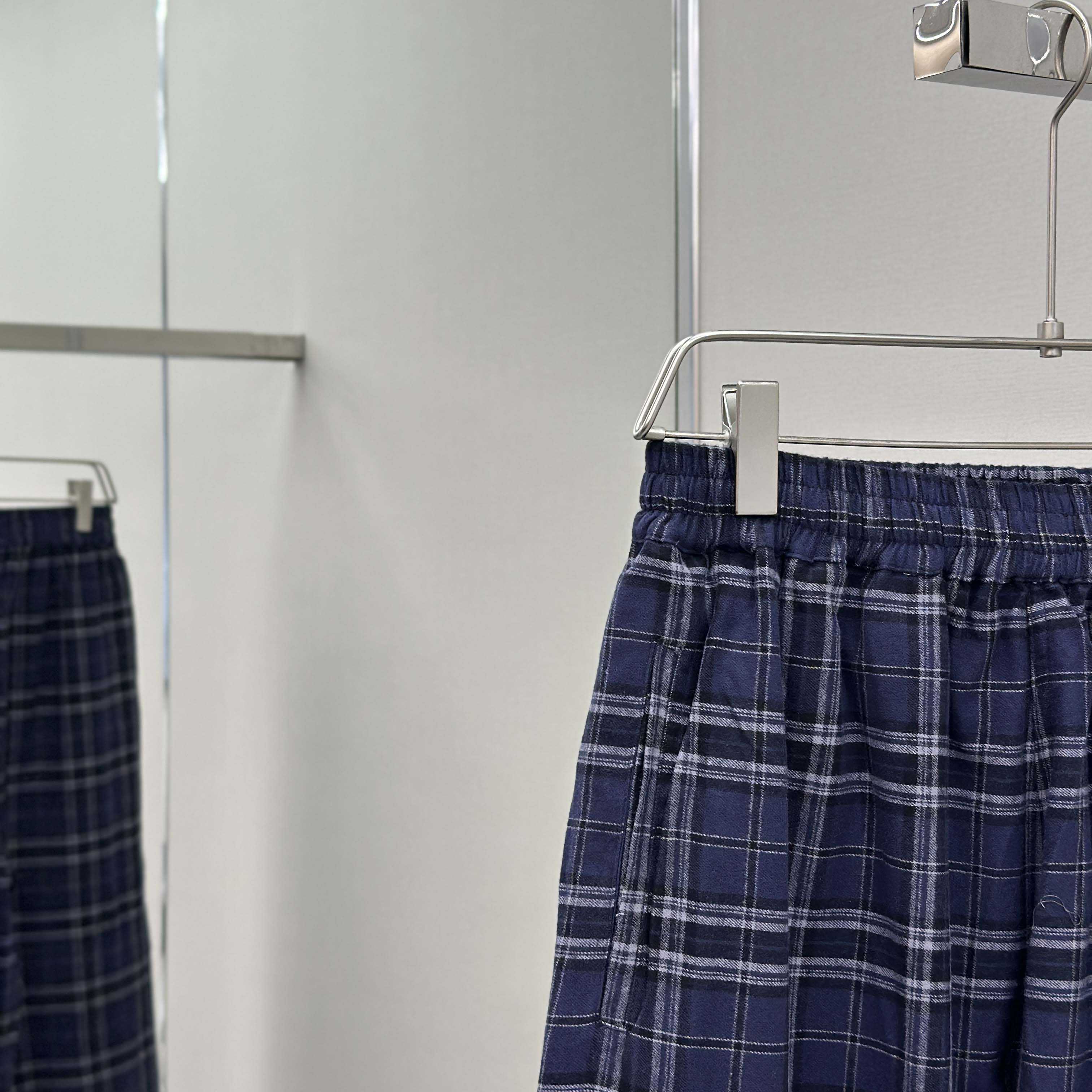 Balenciaga Check Tracksuit Pants - DopestKickz