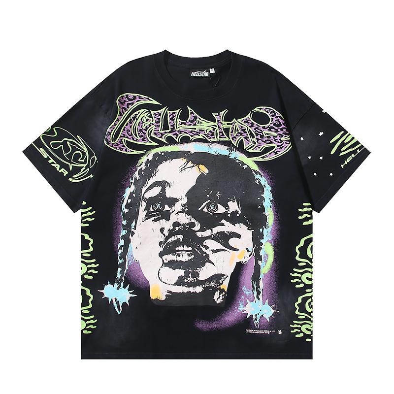 Hellstar Amen T-Shirt 'Black' - DopestKickz