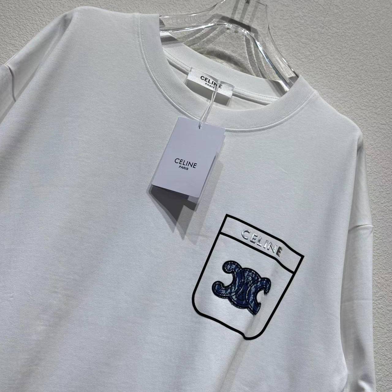 Celine Cotton Tee - DopestKickz