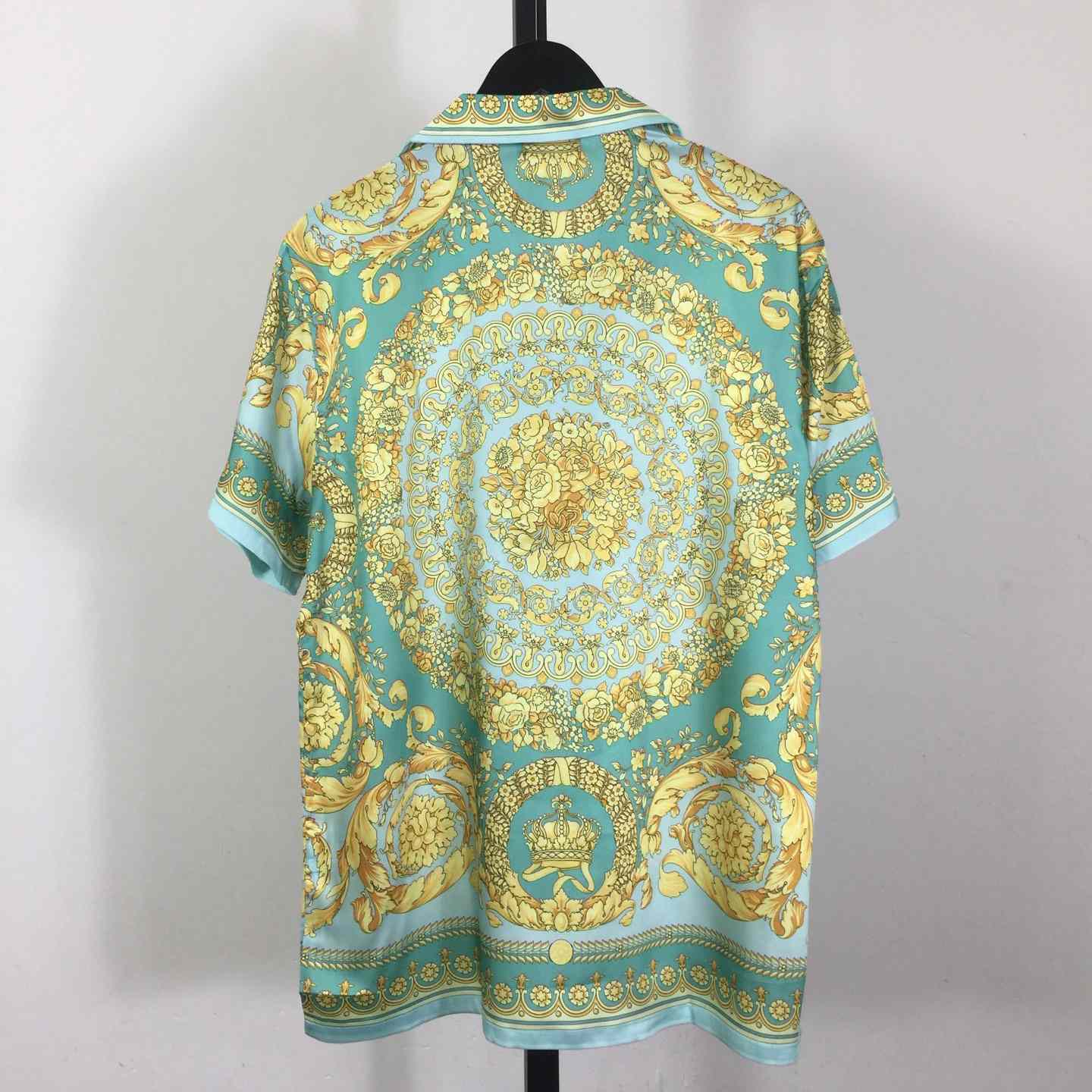 Versace Barocco Silk Shirt - DopestKickz