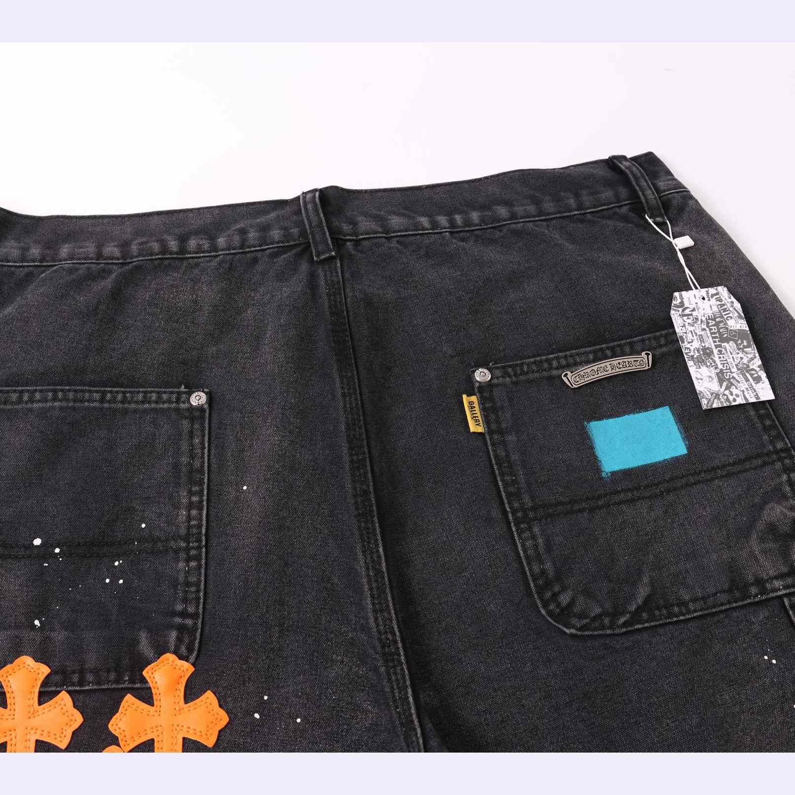 Chrome Hearts Denim Shorts - DopestKickz