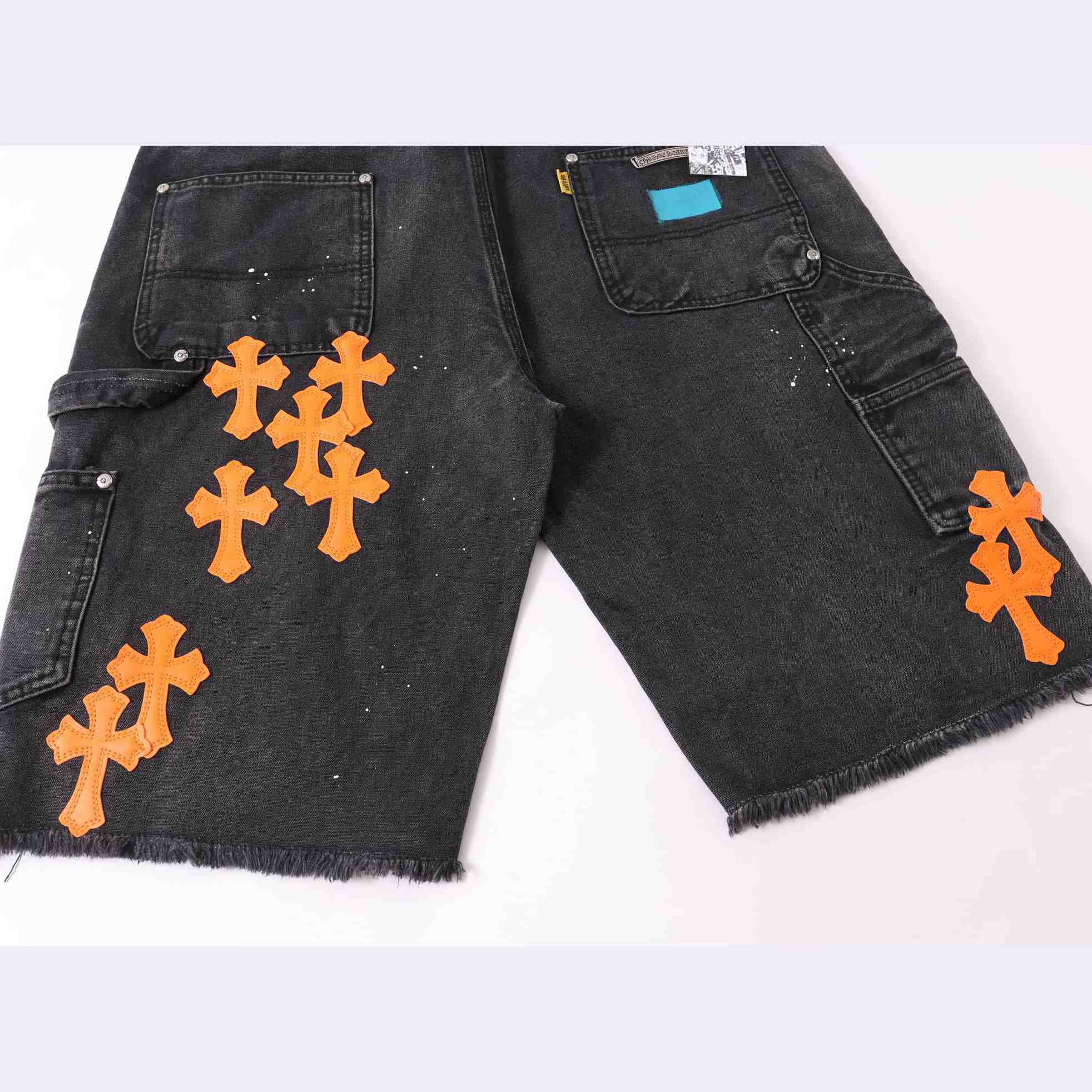 Chrome Hearts Denim Shorts - DopestKickz