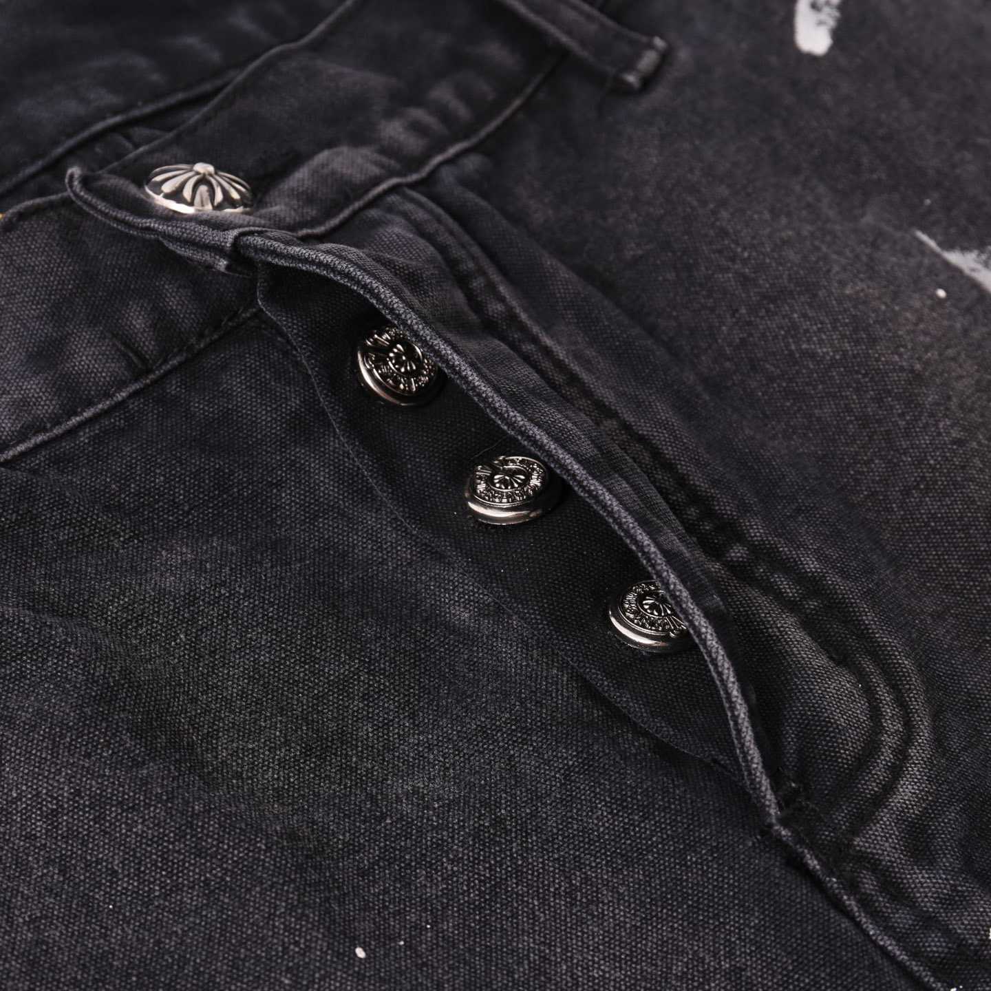 Chrome Hearts Denim Shorts - DopestKickz