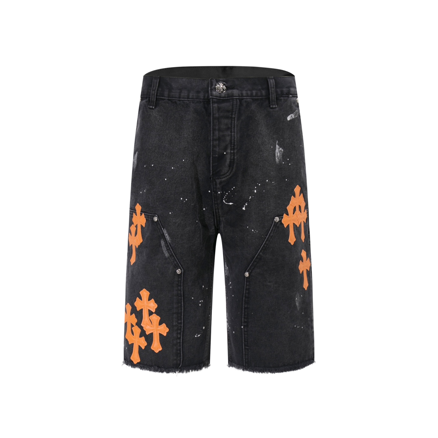 Chrome Hearts Denim Shorts - DopestKickz