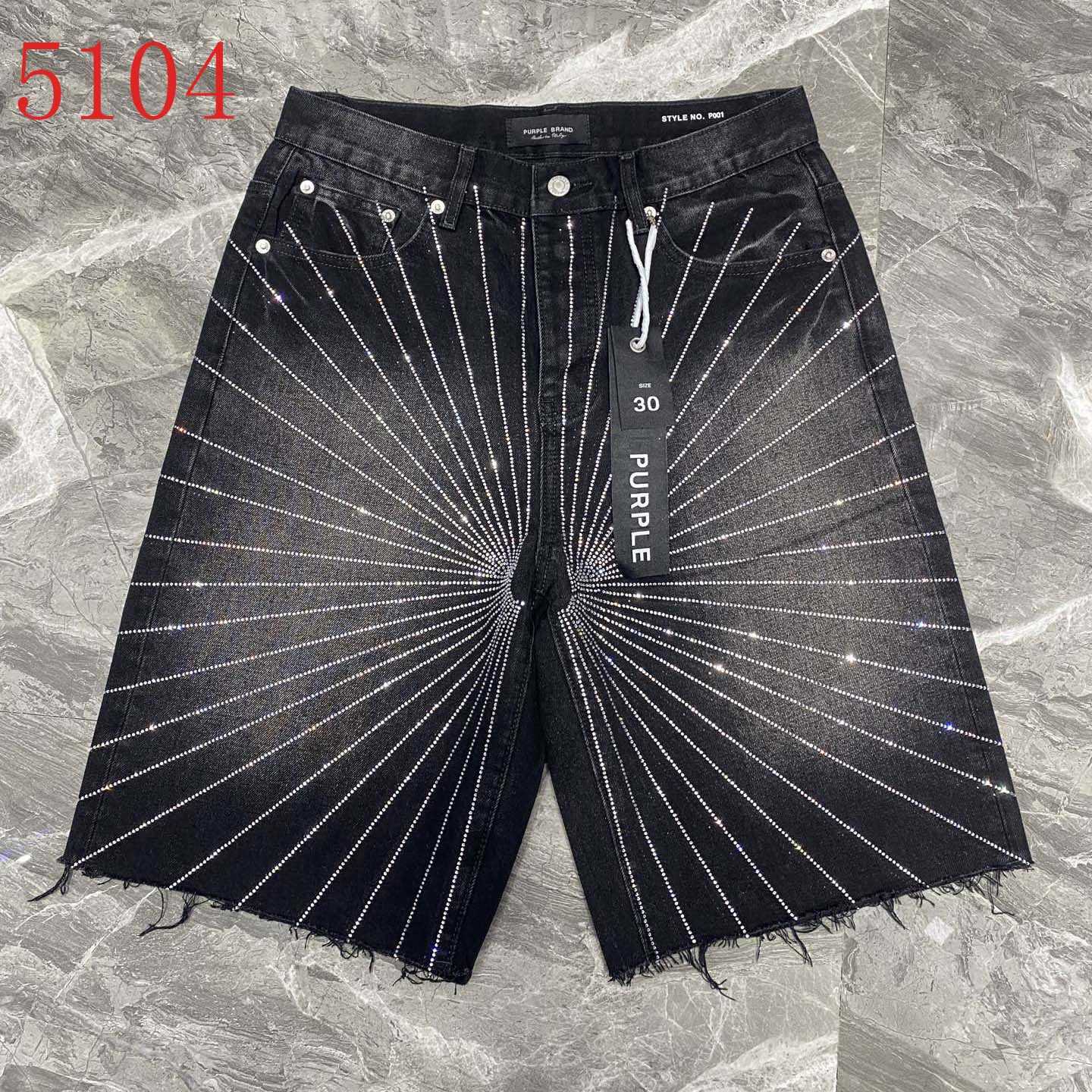 Purple-Brand Shorts   5104 - DopestKickz