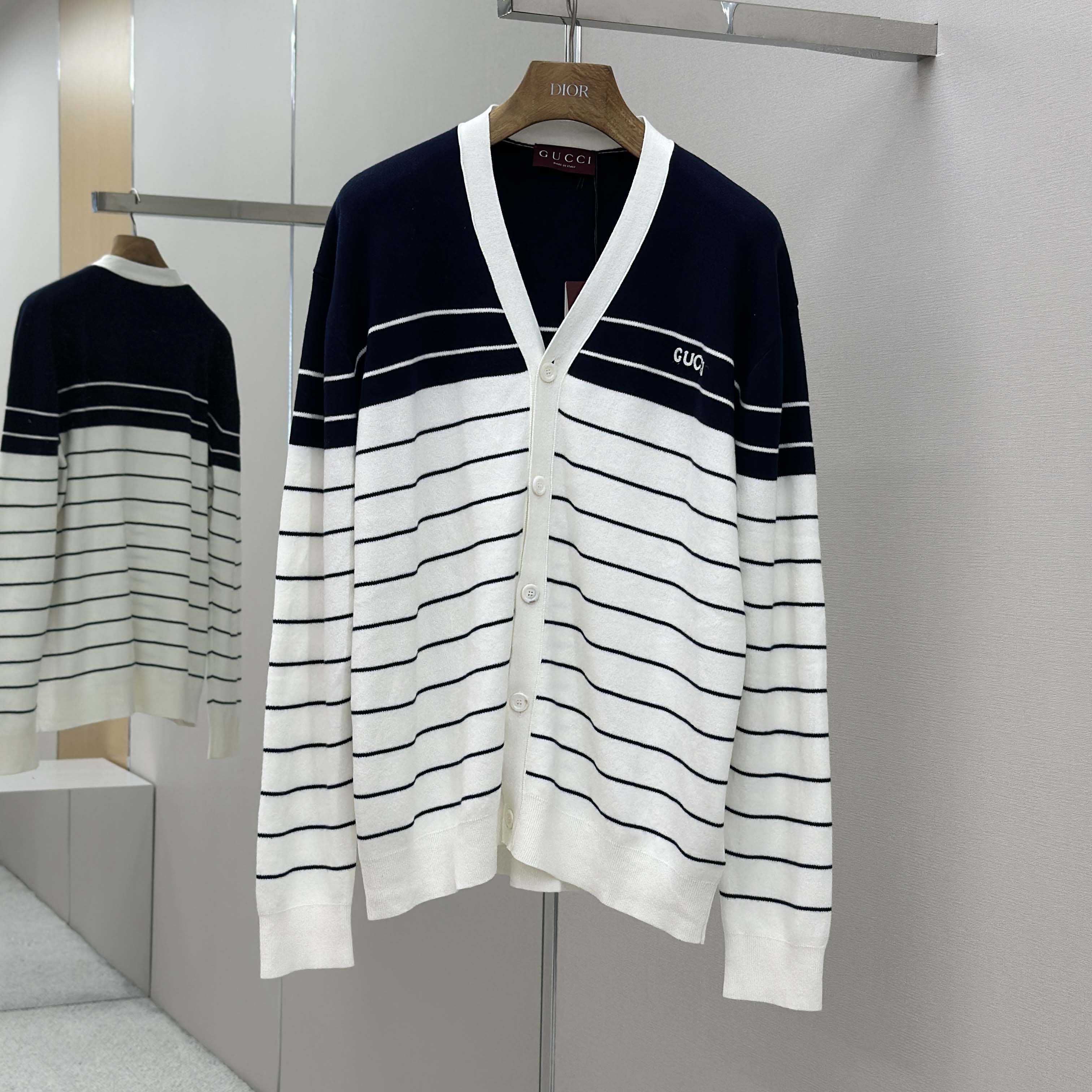 Gucci Cotton Cardigan With Embroidery - DopestKickz