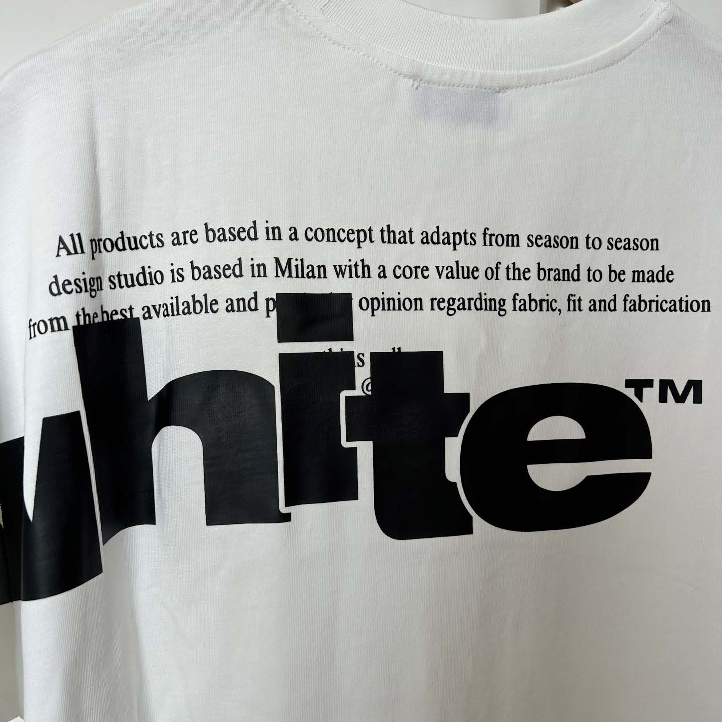Off-White Shared Logo Cotton T-shirt - DopestKickz