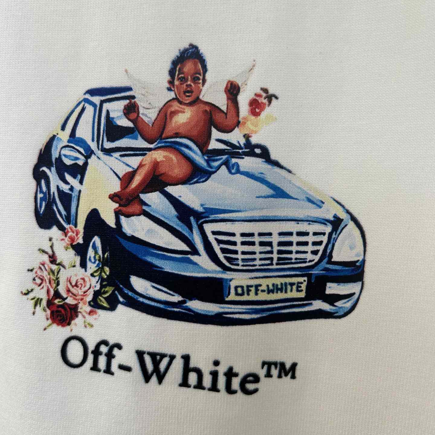 Off-White White Fresco Arrow T-Shirt    - DopestKickz