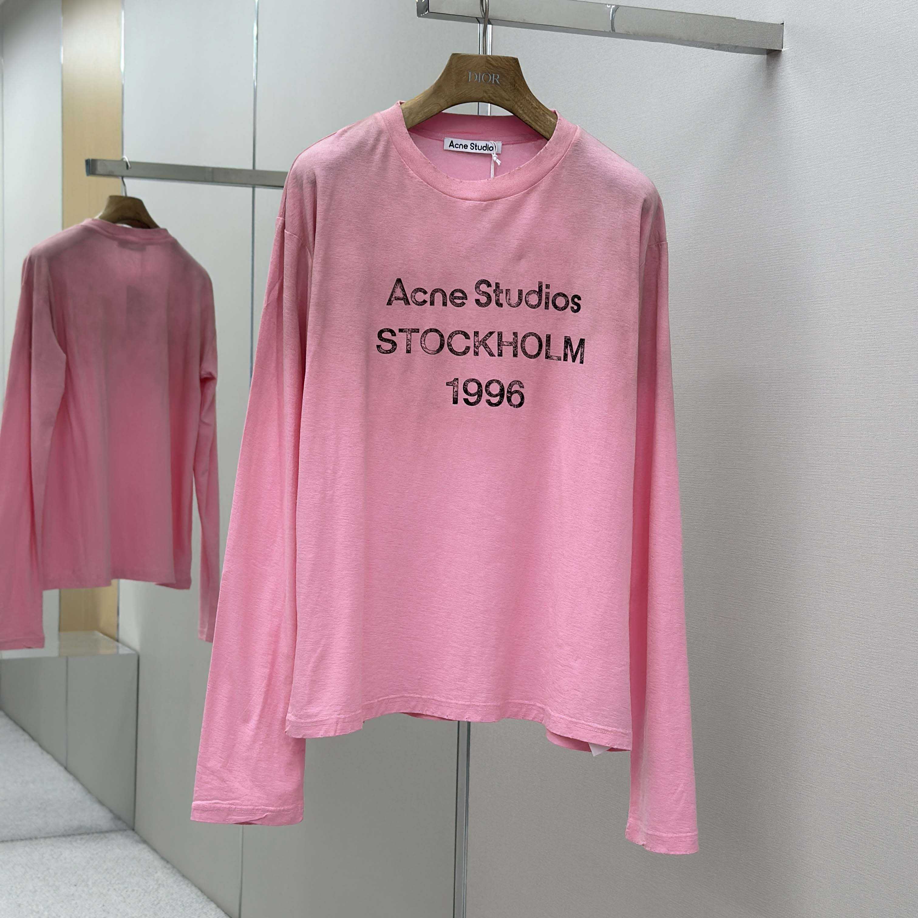Acne Studios Logo T-shirt - Relaxed Fit - DopestKickz