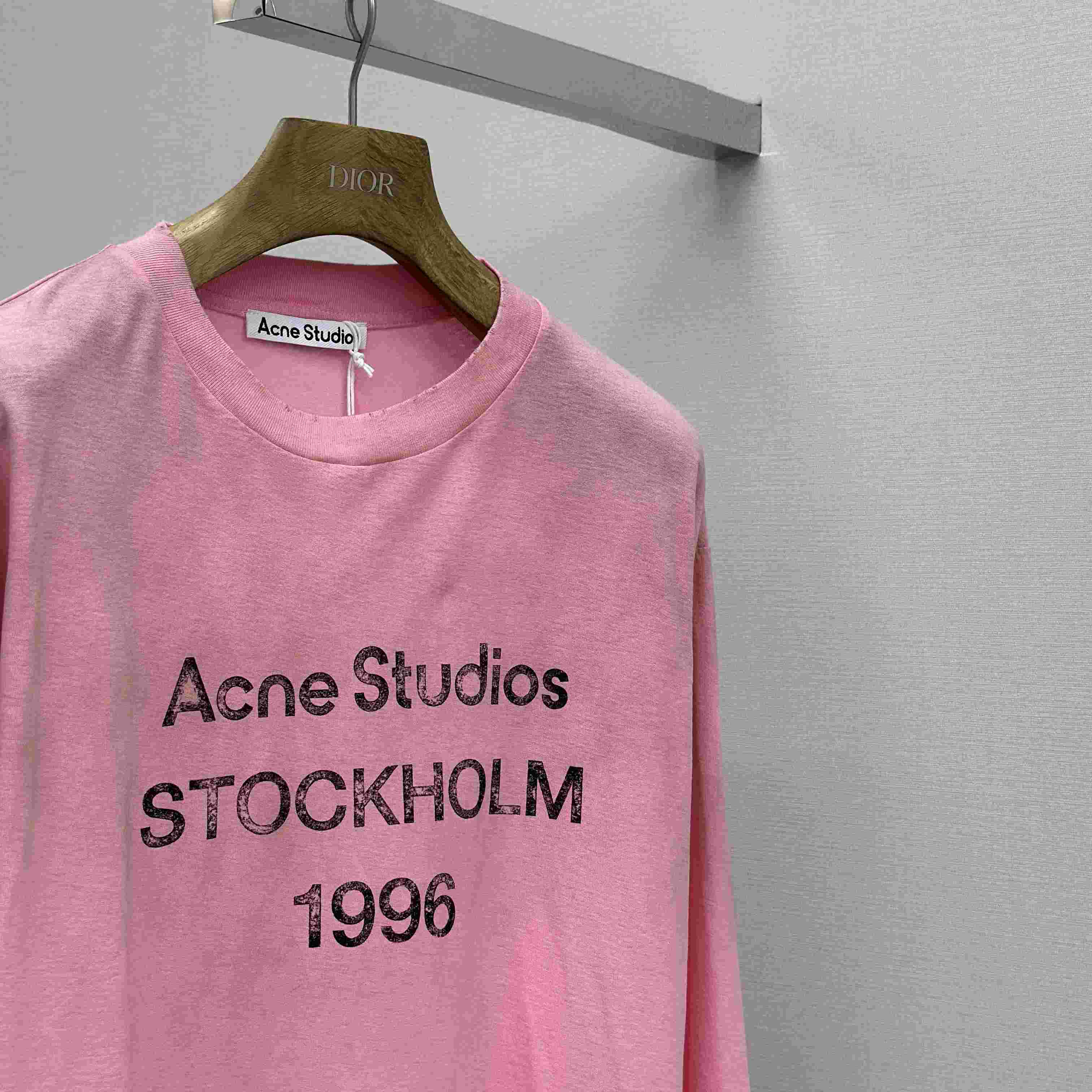 Acne Studios Logo T-shirt - Relaxed Fit - DopestKickz