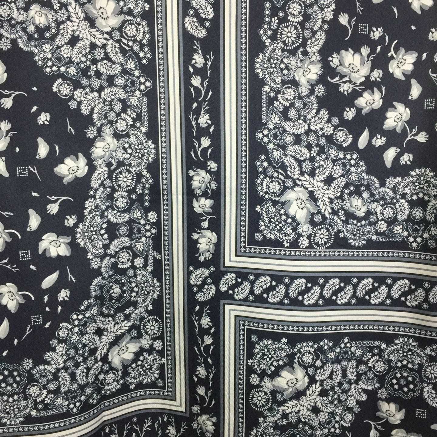 Fendi White And Blue Silk Shirt & Shorts - DopestKickz