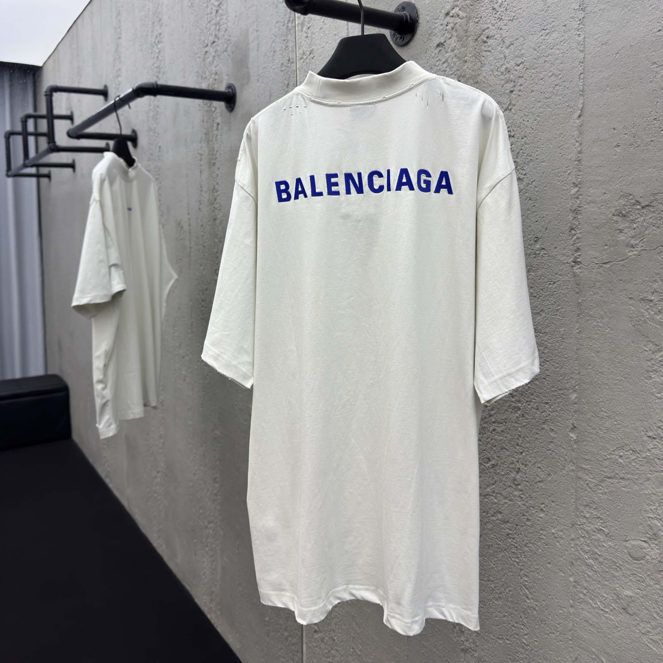 Balenciaga New Balenciaga Back T-Shirt Medium Fit  - DopestKickz