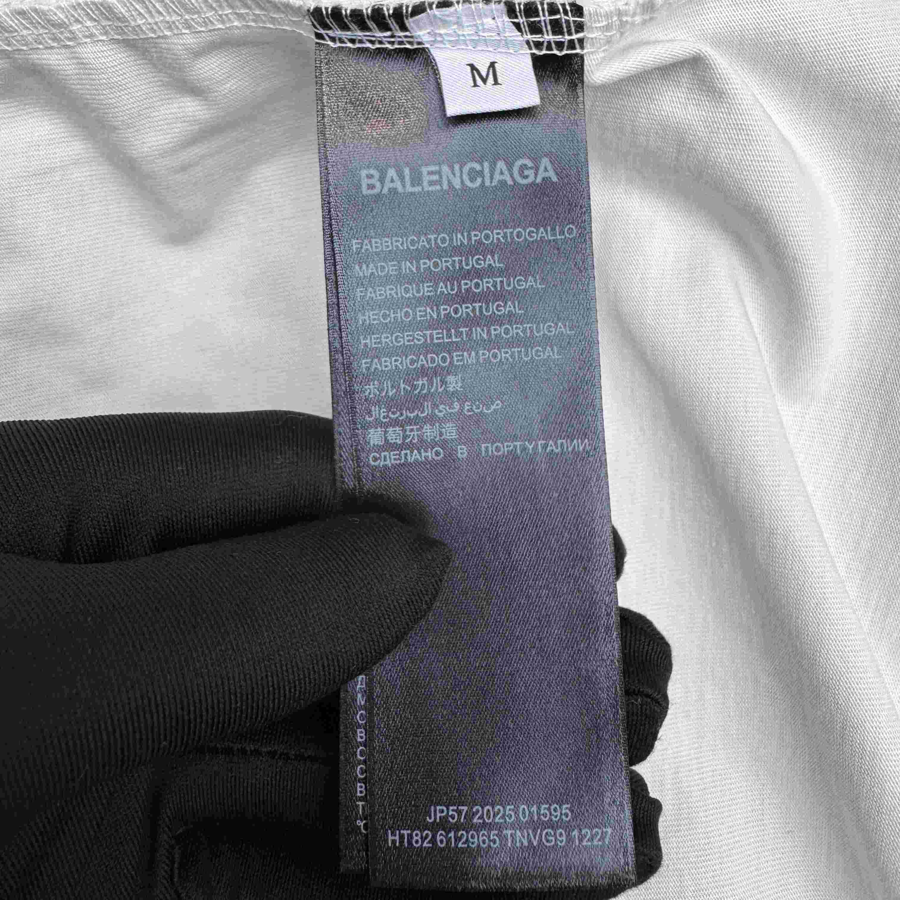 Balenciaga New Balenciaga Back T-Shirt Medium Fit  - DopestKickz