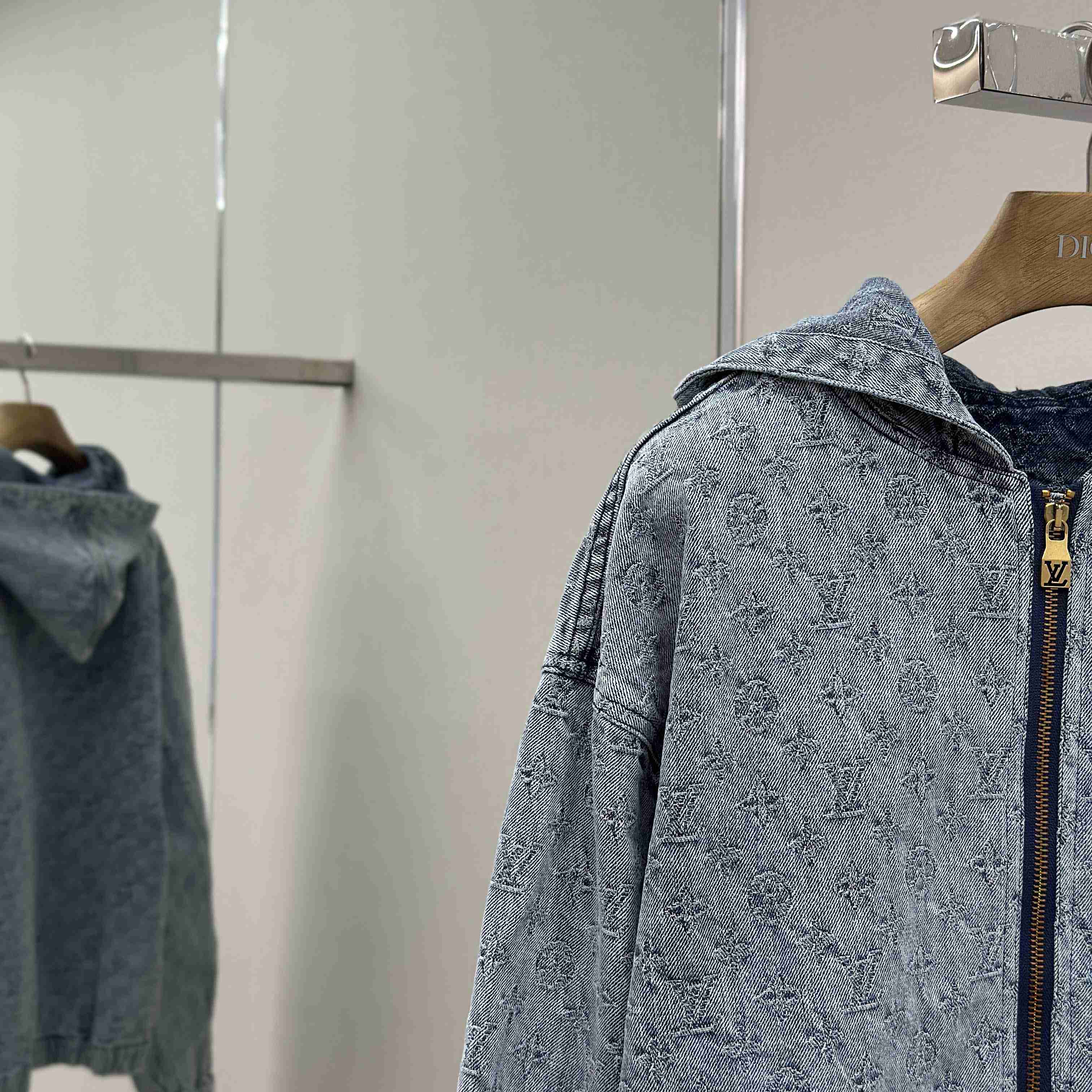 Louis Vuitton Monogram Denim Jacket - DopestKickz