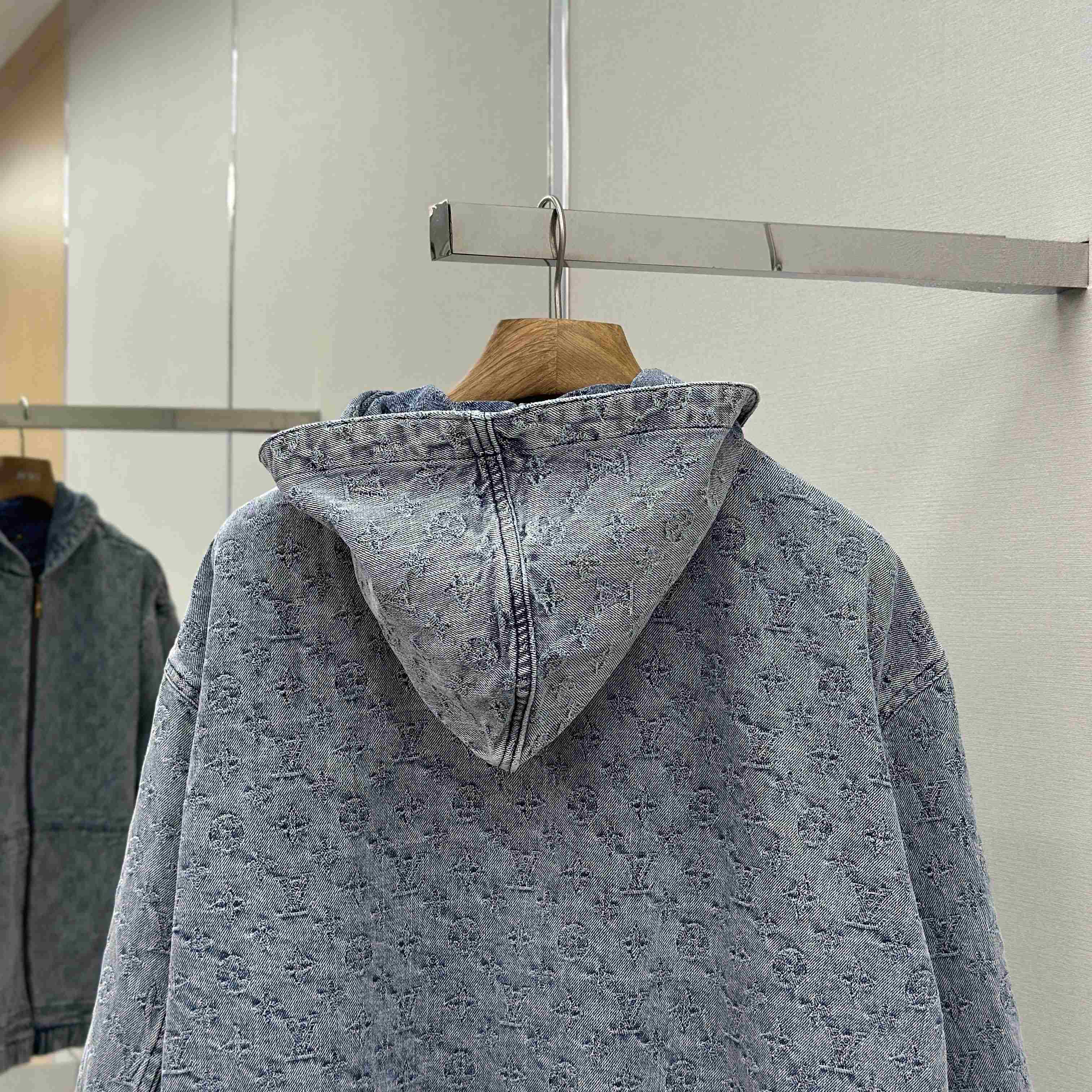 Louis Vuitton Monogram Denim Jacket - DopestKickz
