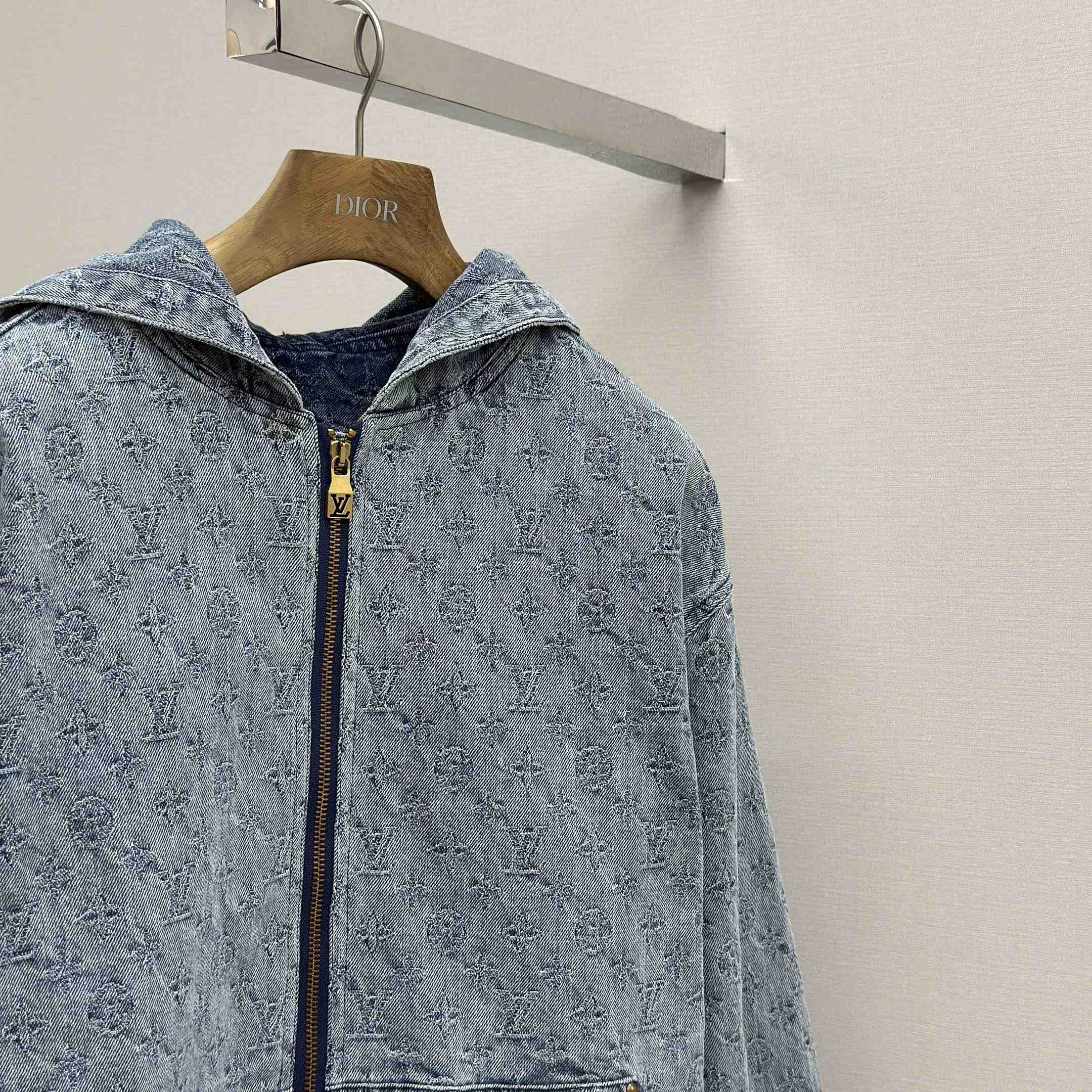 Louis Vuitton Monogram Denim Jacket - DopestKickz