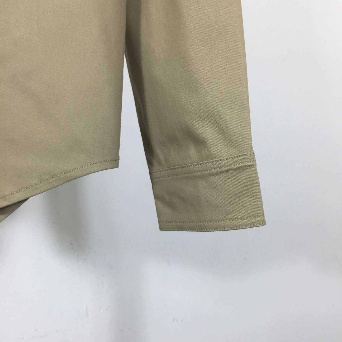 Christian Dior Couture Lily of the Valley Shirt Beige Cotton Tvvill - DopestKickz