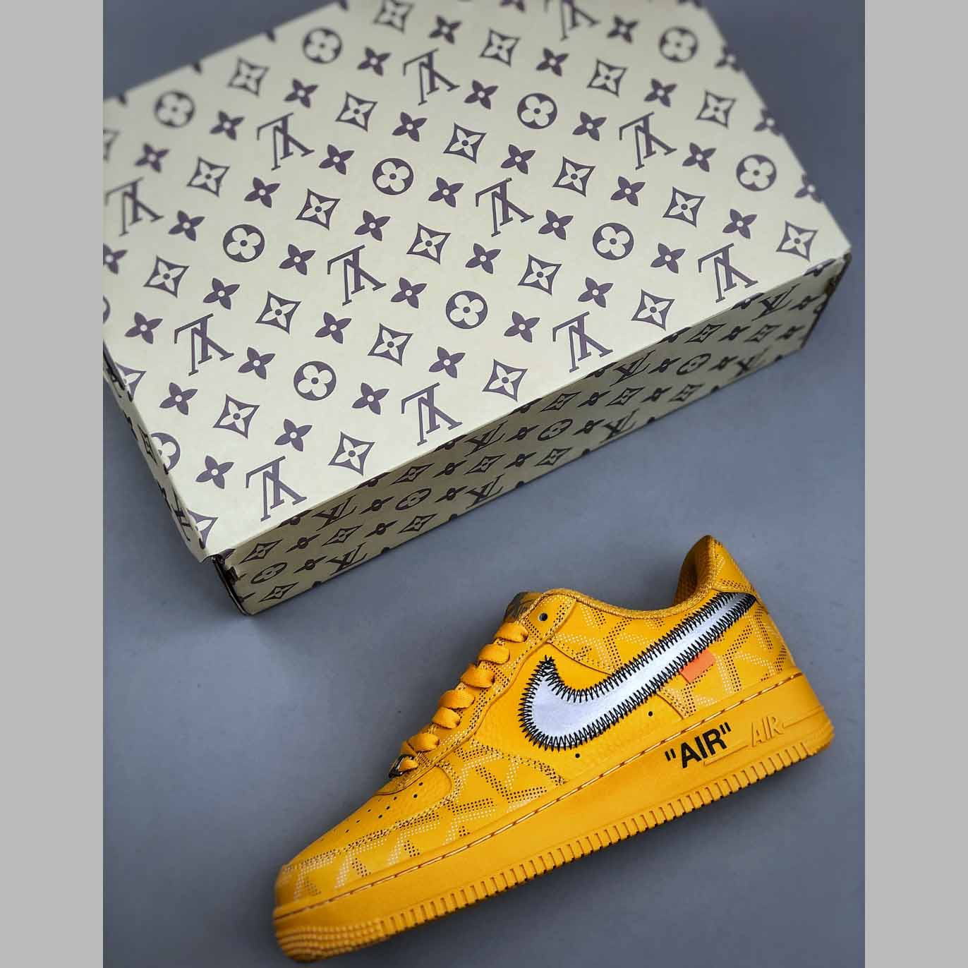 NIke x Goyard Air Force 1 '07 Low     YN-769844 - DopestKickz