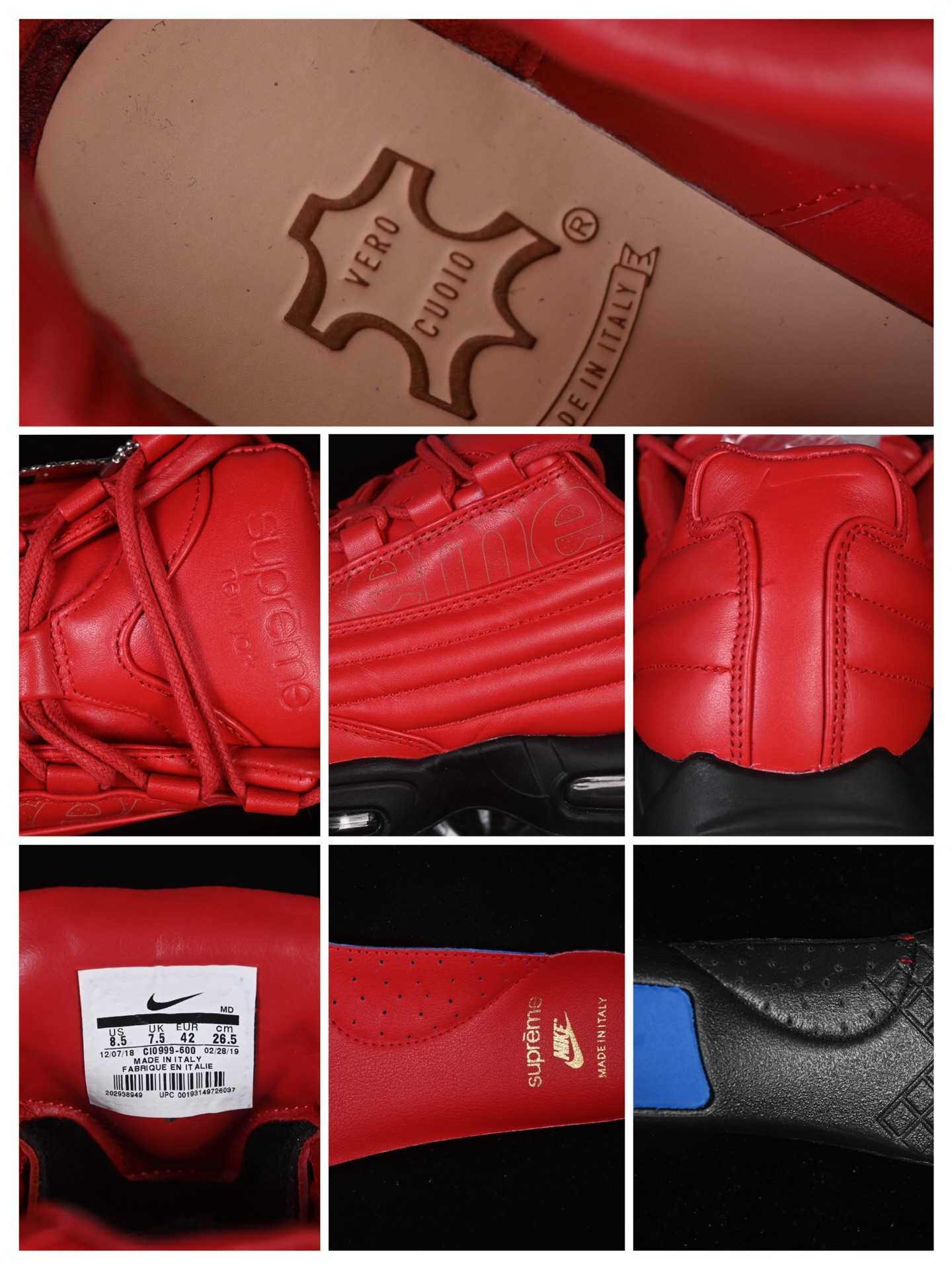 Supreme x Nike Air Max 95 Lux    CI0999-600 - DopestKickz