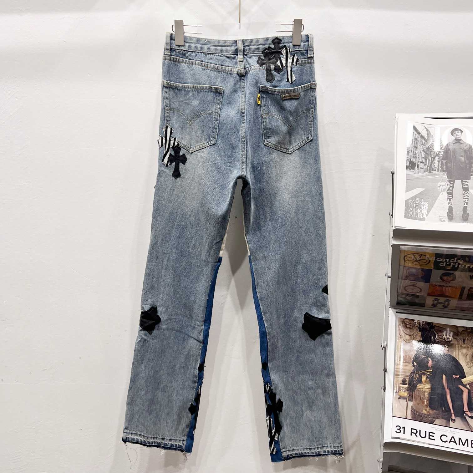 Gallery Dept. x Chrome Hearts Jeans - DopestKickz