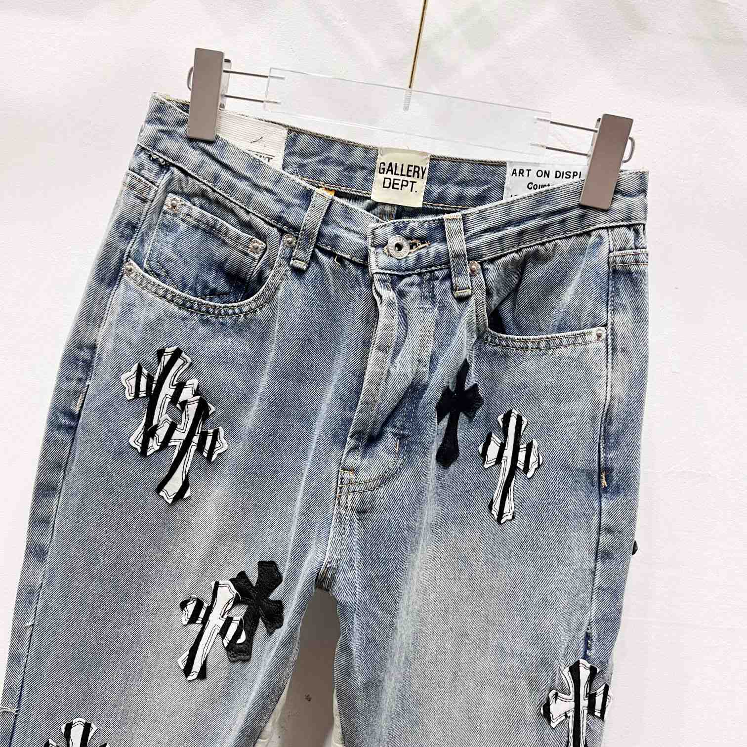 Gallery Dept. x Chrome Hearts Jeans - DopestKickz