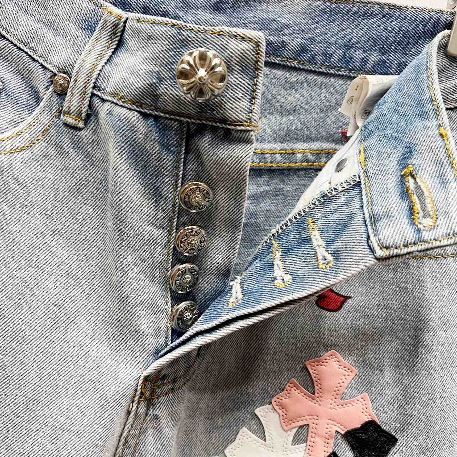 Gallery Dept. x Chrome Hearts Jeans - DopestKickz