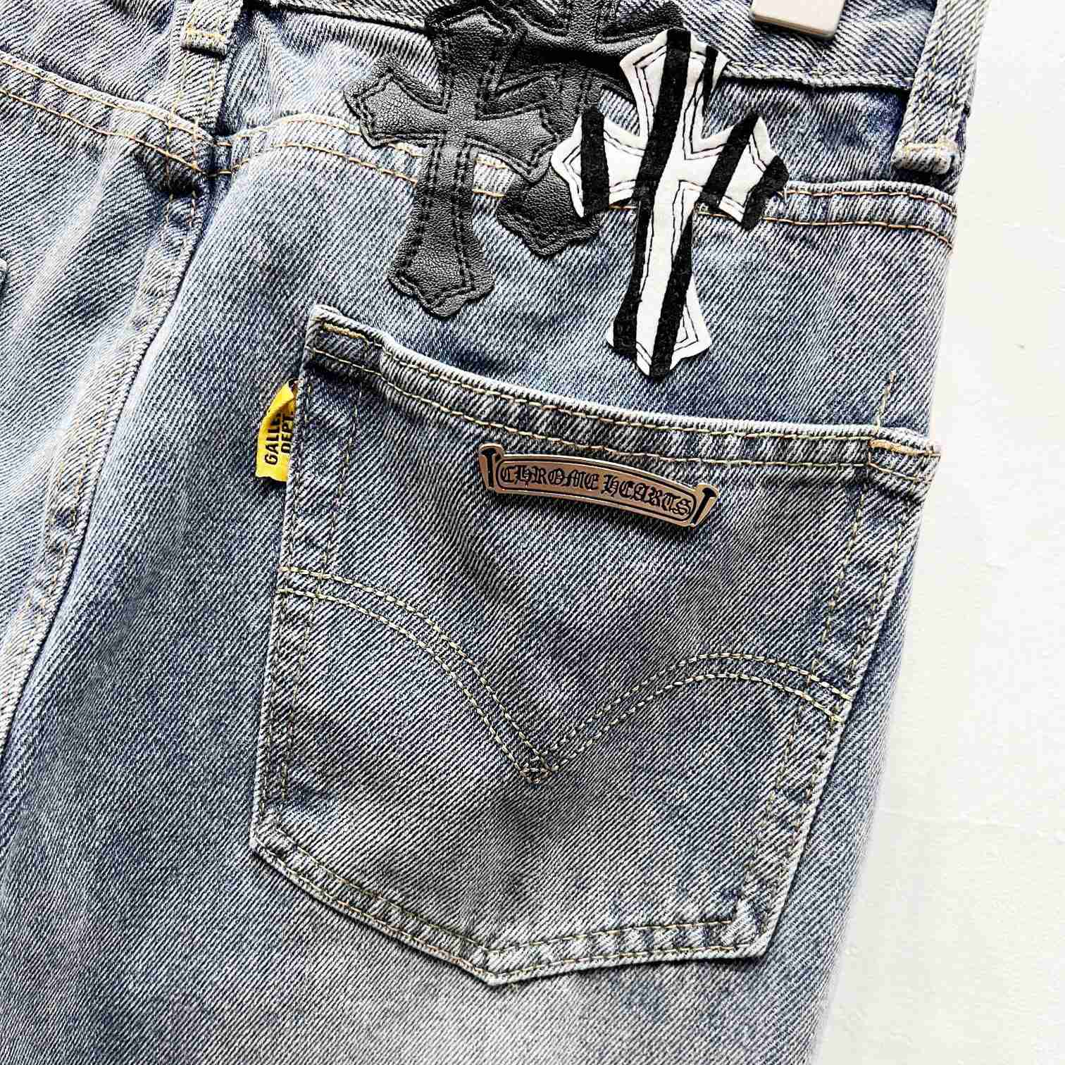 Gallery Dept. x Chrome Hearts Jeans - DopestKickz