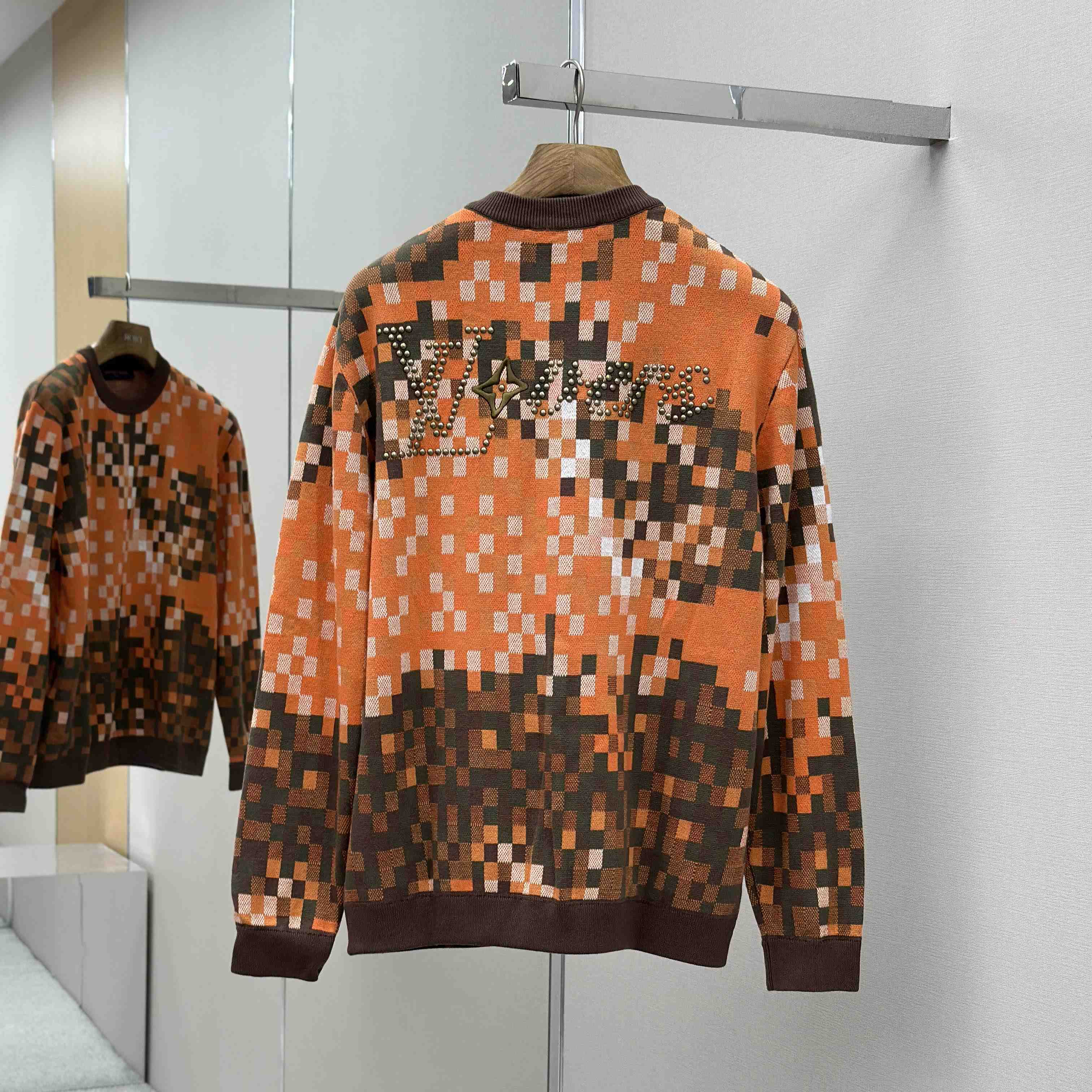 Louis Vuitton Jacquard Cotton Pullover   1AFXRN - DopestKickz