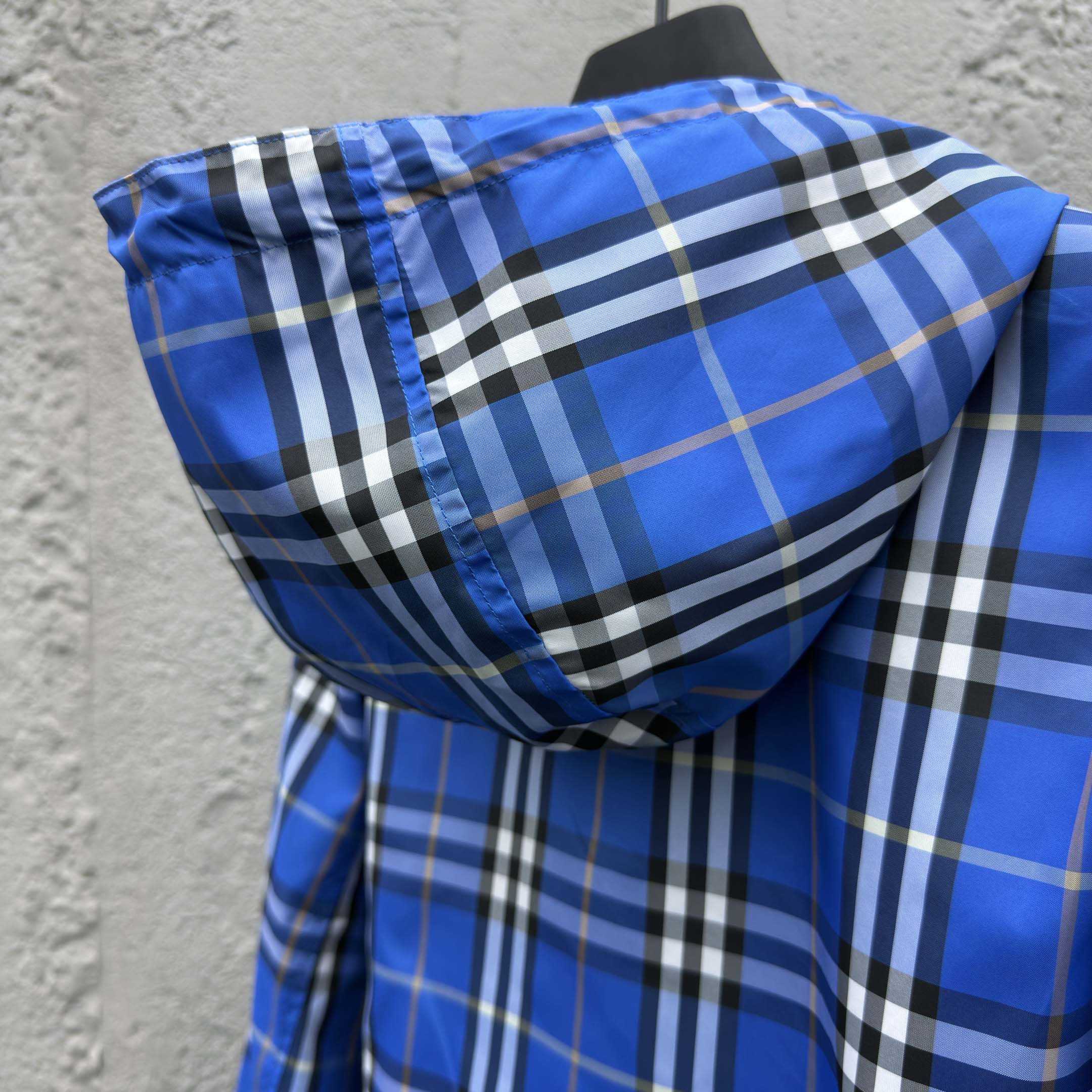 Burberry Reversible Check Hooded Jacket - DopestKickz