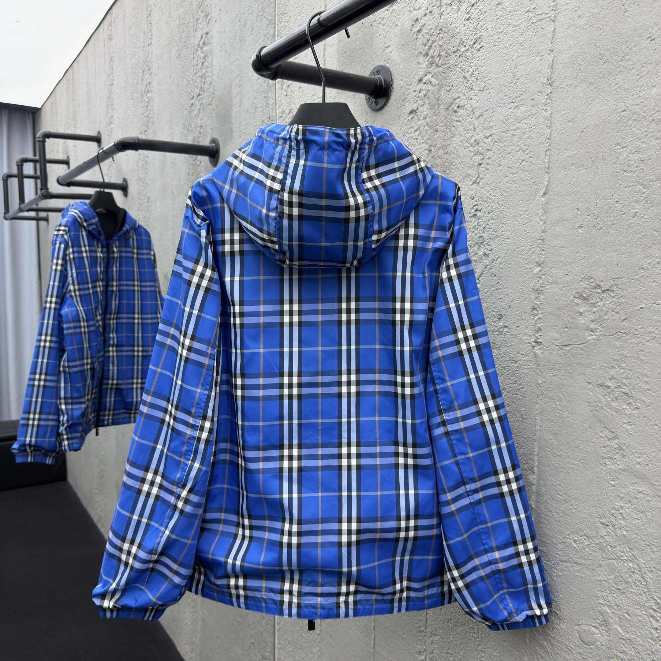 Burberry Reversible Check Hooded Jacket - DopestKickz
